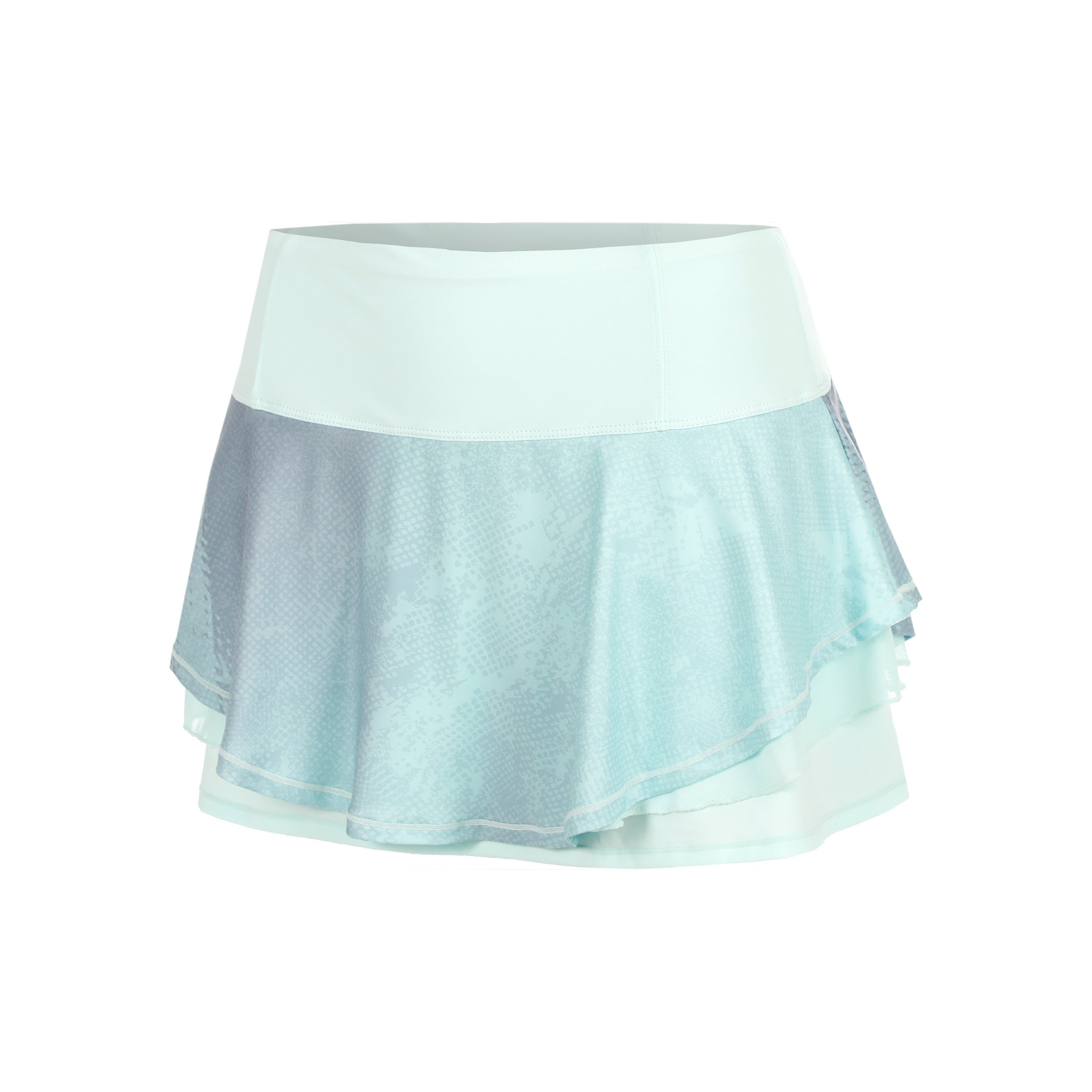 BIDI BADU Freeze Out Layering  Falda Mujeres - menta, gris