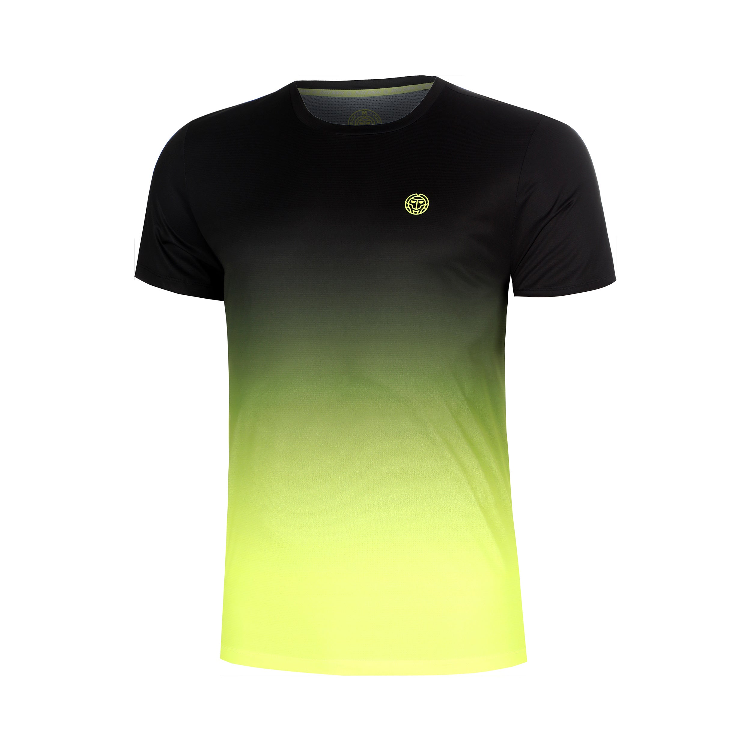 BIDI BADU Night Flash Camiseta de manga corta Chicos - negro, amarillo neón