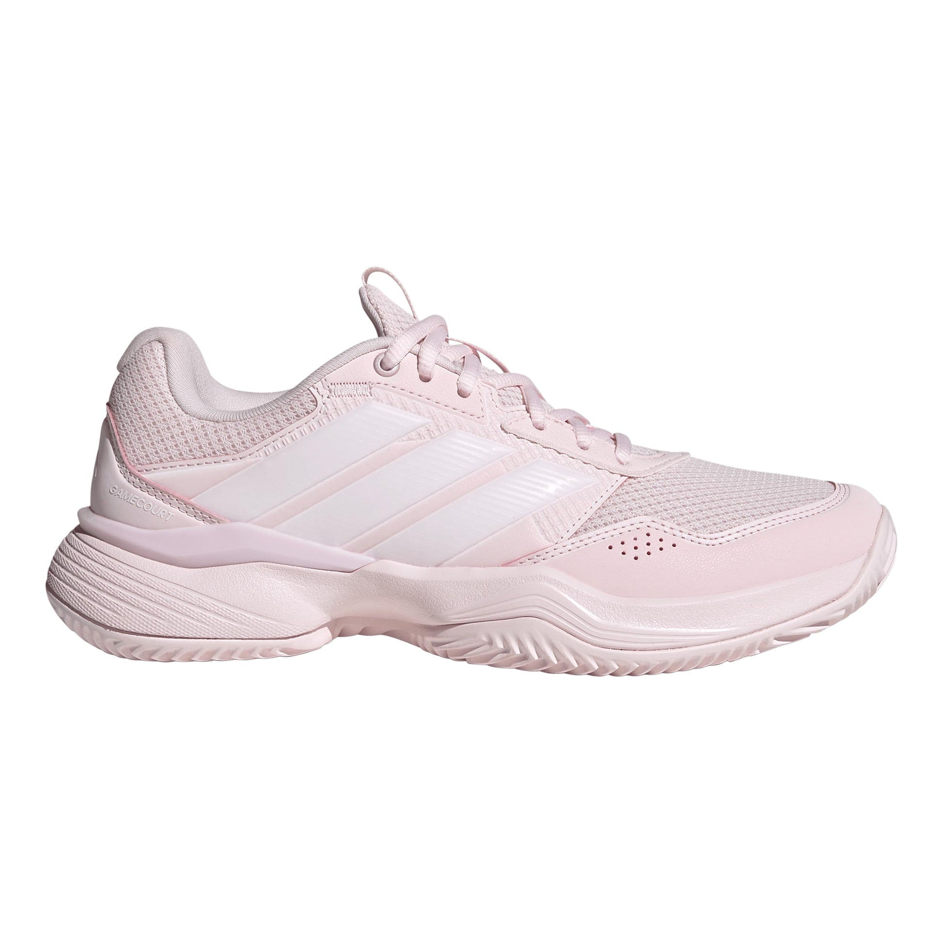 adidas GameCourt 3 Zapatilla tierra batida Mujeres - rosa pastel, blanco