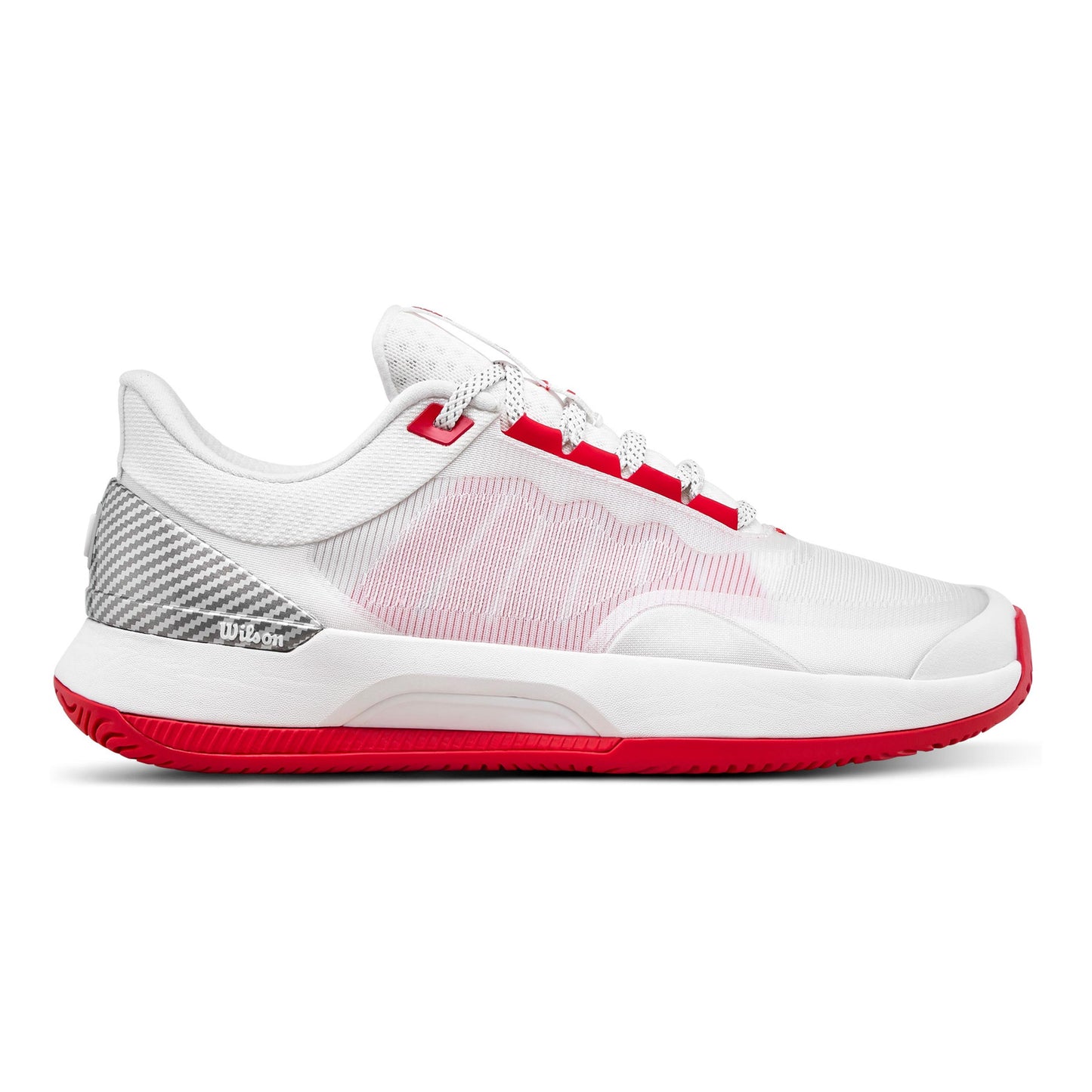 Wilson Intrigue Tour CTC Zapatilla todas las superficies Mujeres - blanco, rojo