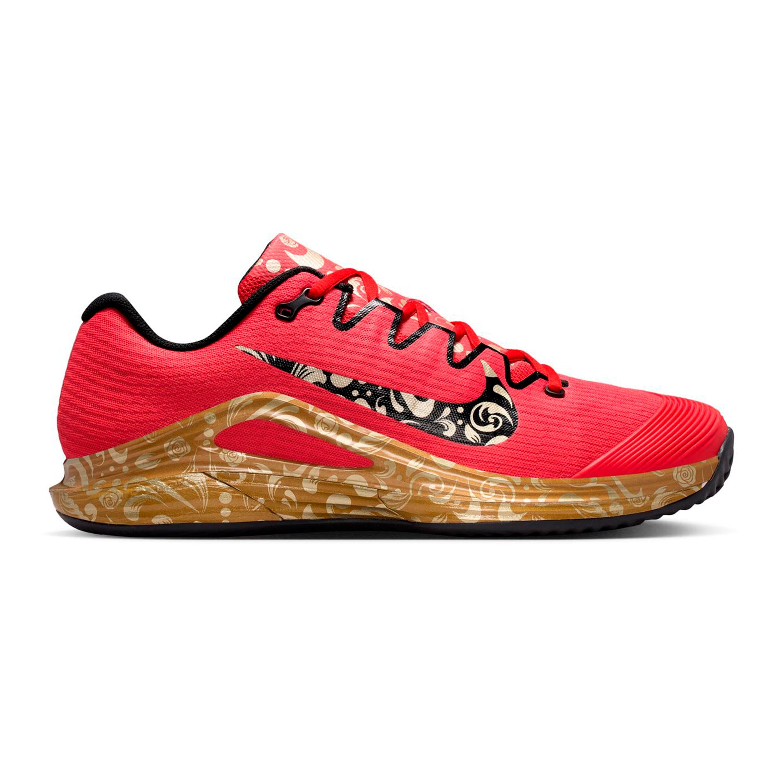 Nike Carlos Alcaraz Zoom Vapor 12 PRM Zapatilla tierra batida Hombres - rojo, negro