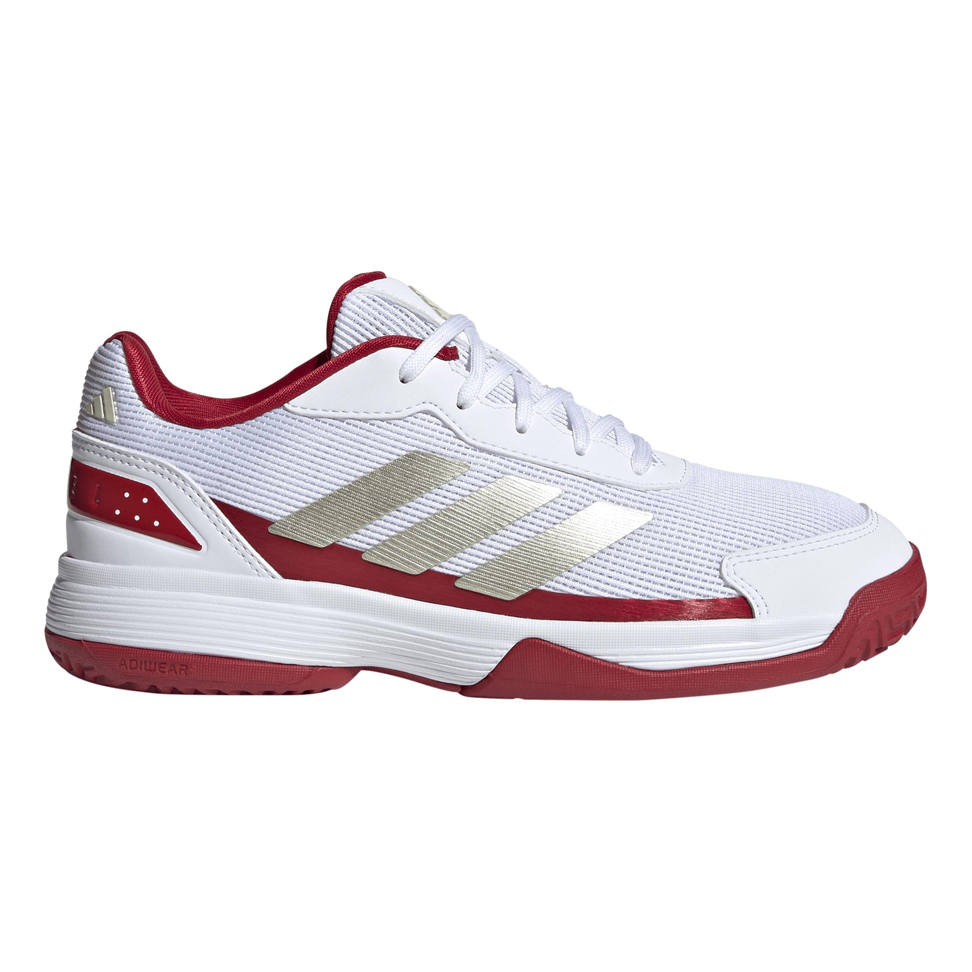 adidas Crazyquick Zapatilla de pádel Niños - blanco, rojo