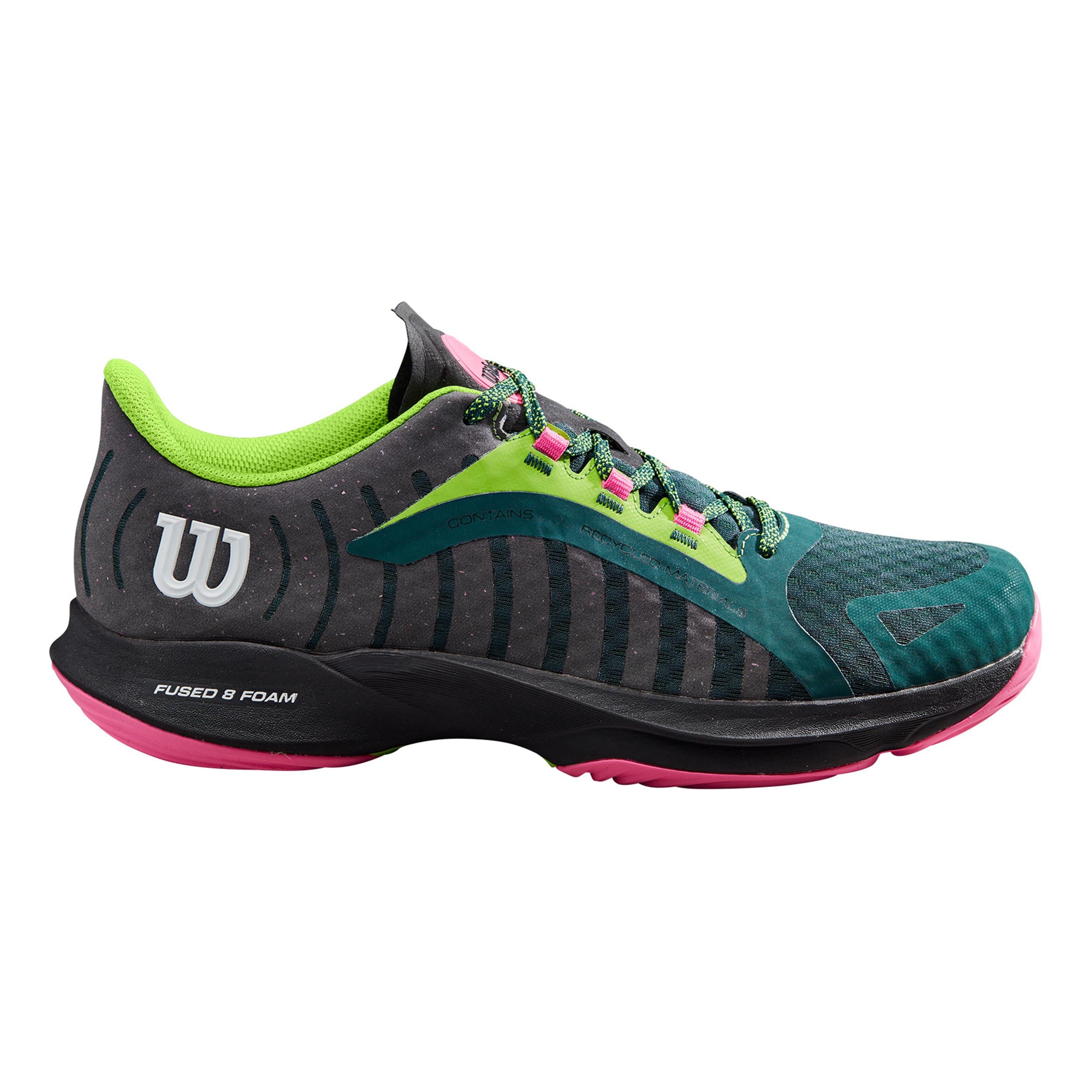 Wilson Hurakn Pro Zapatilla de pádel Mujeres - verde oscuro, negro