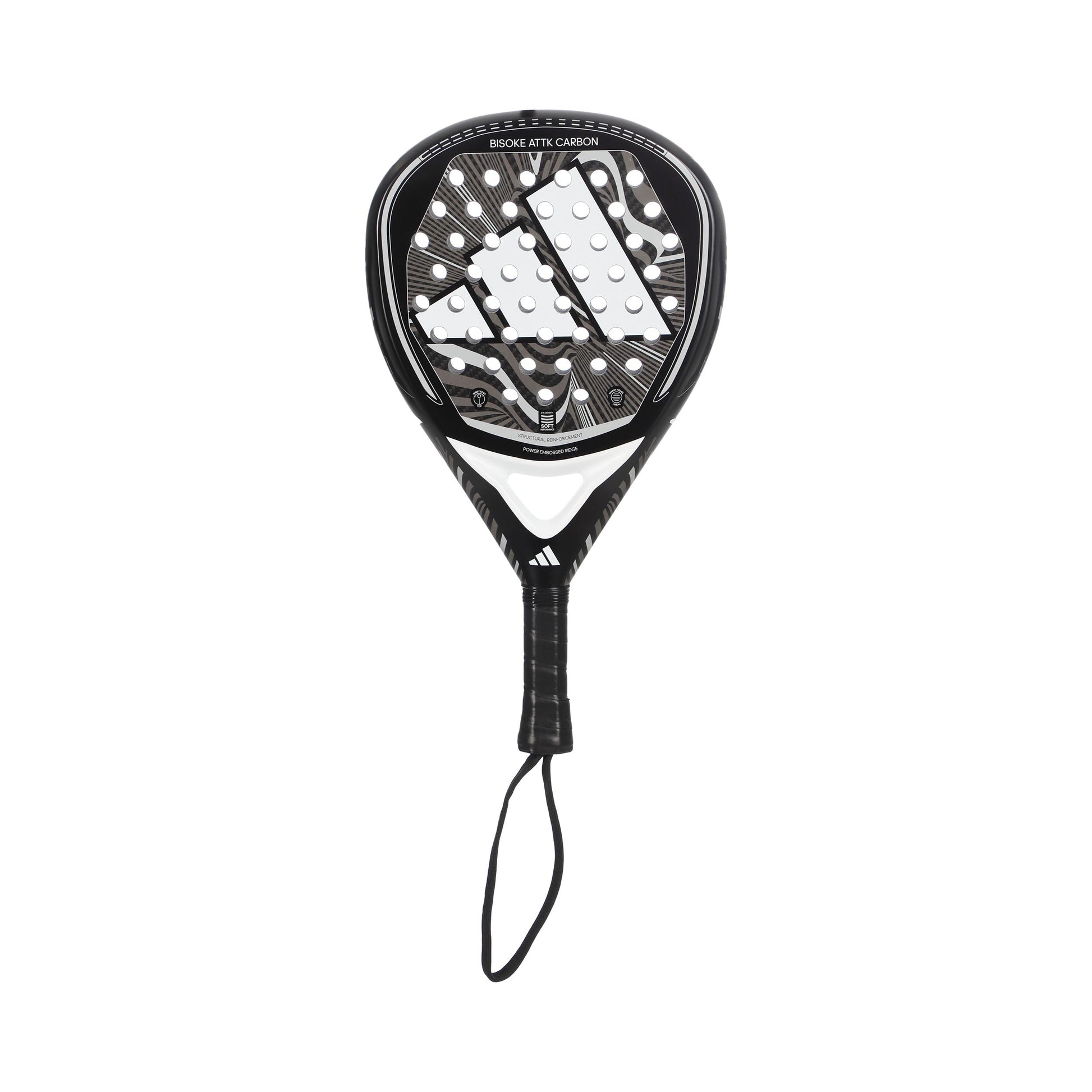 adidas Bisoke Attk Carbon Pala de pádel