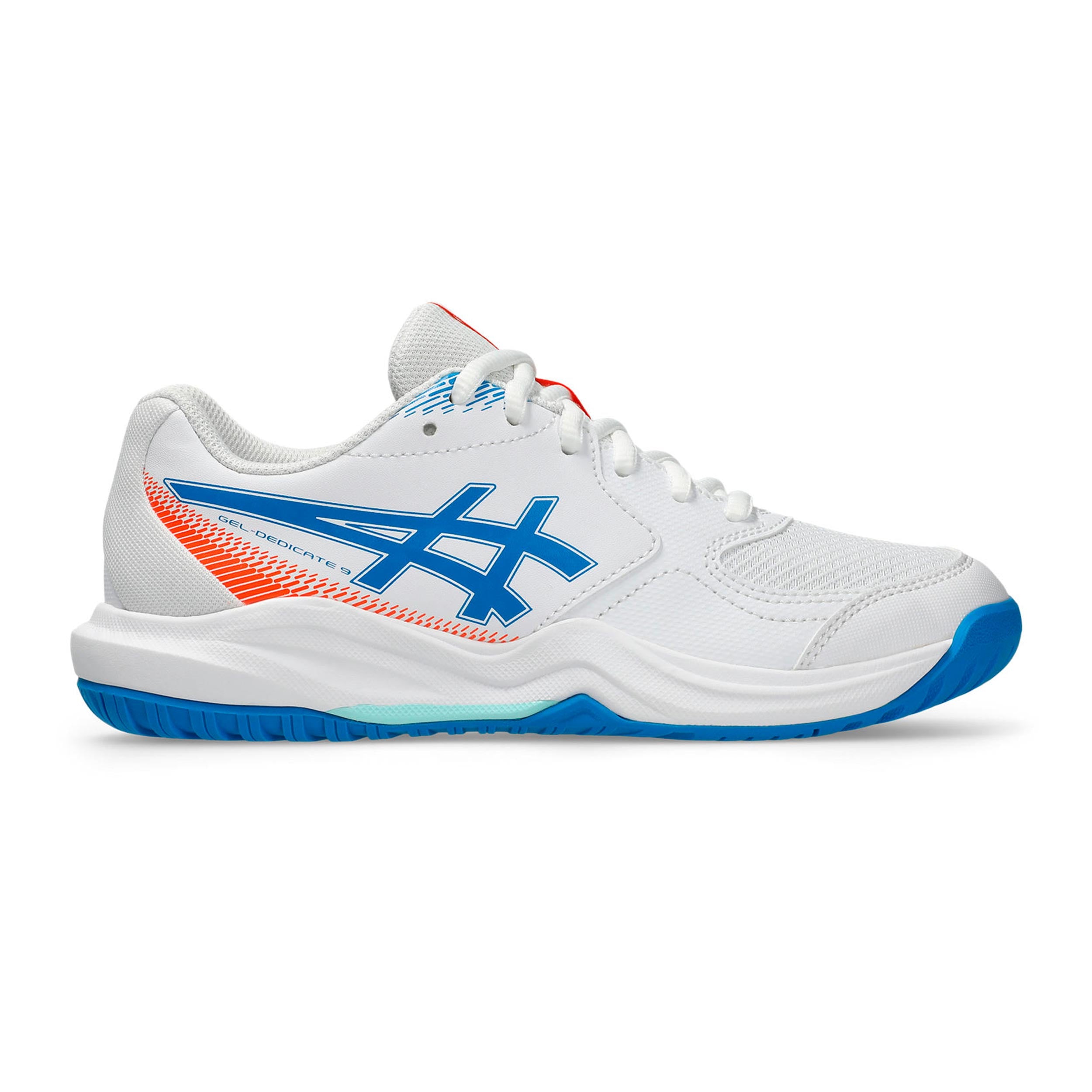 ASICS Gel-Dedicate 9 GS Zapatilla todas las superficies Niños - blanco, azul
