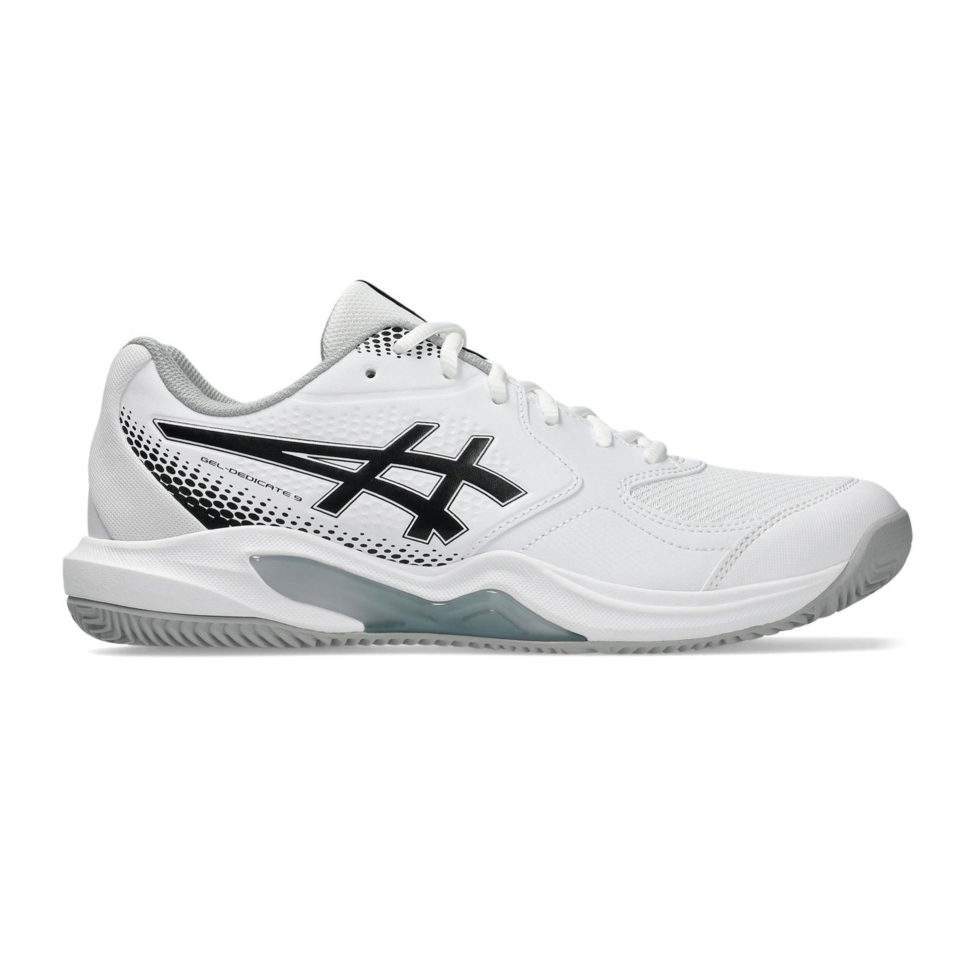 ASICS Gel-Dedicate 9 Zapatilla de pádel Hombres - blanco, negro