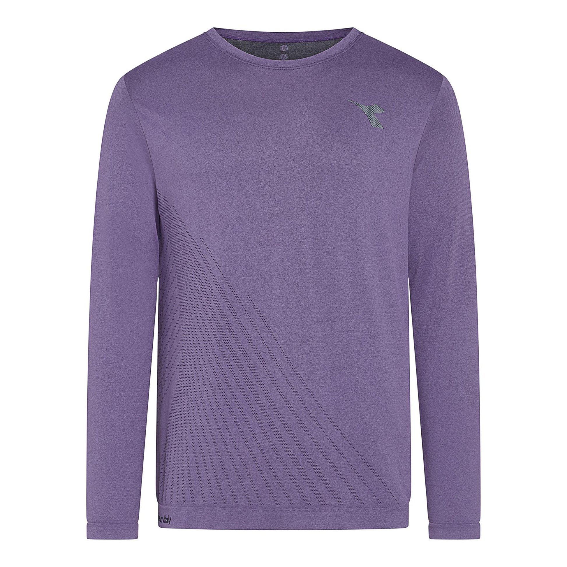 Diadora Stratouno Camiseta de manga larga Hombres - violeta