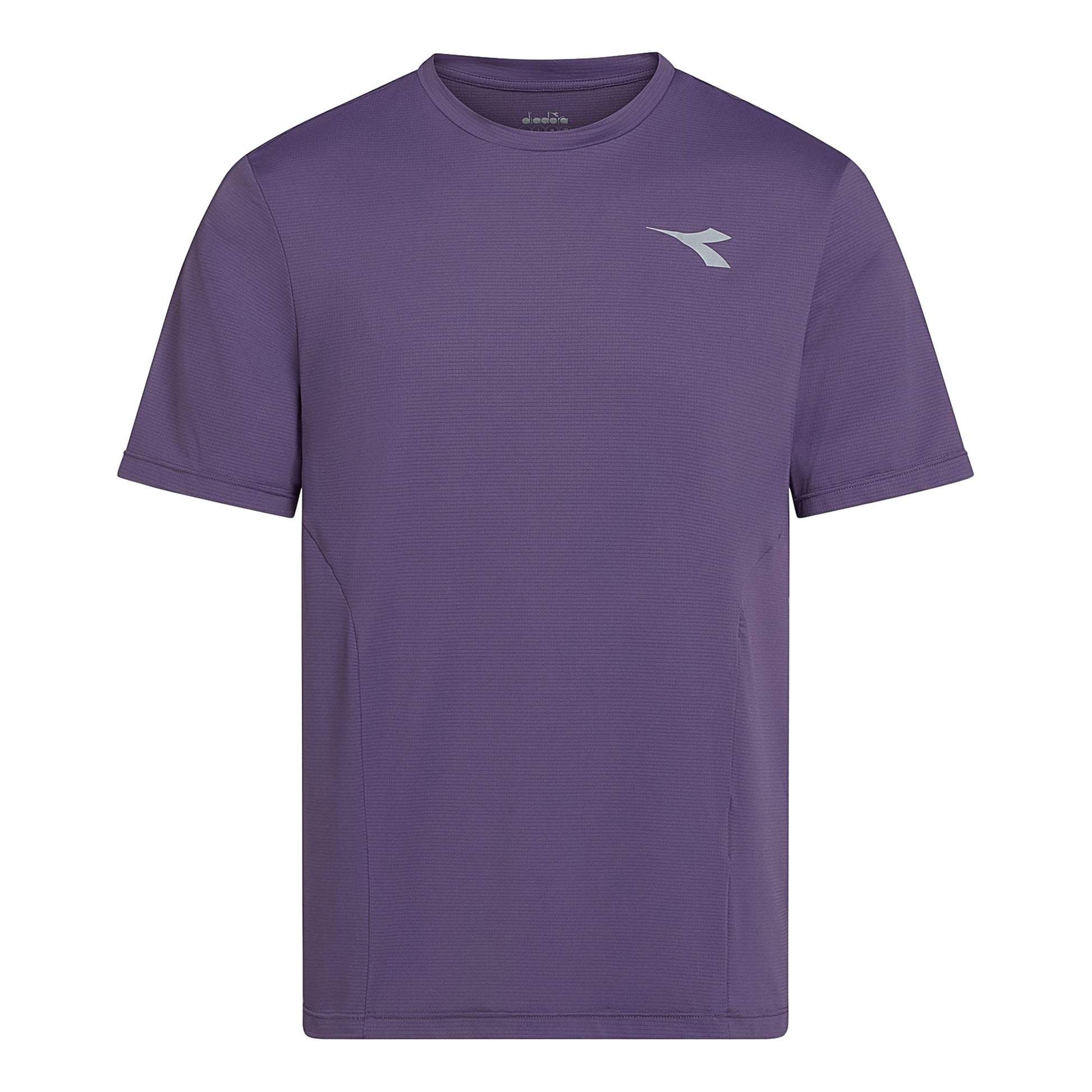Diadora Tech Camiseta de manga corta Hombres - violeta