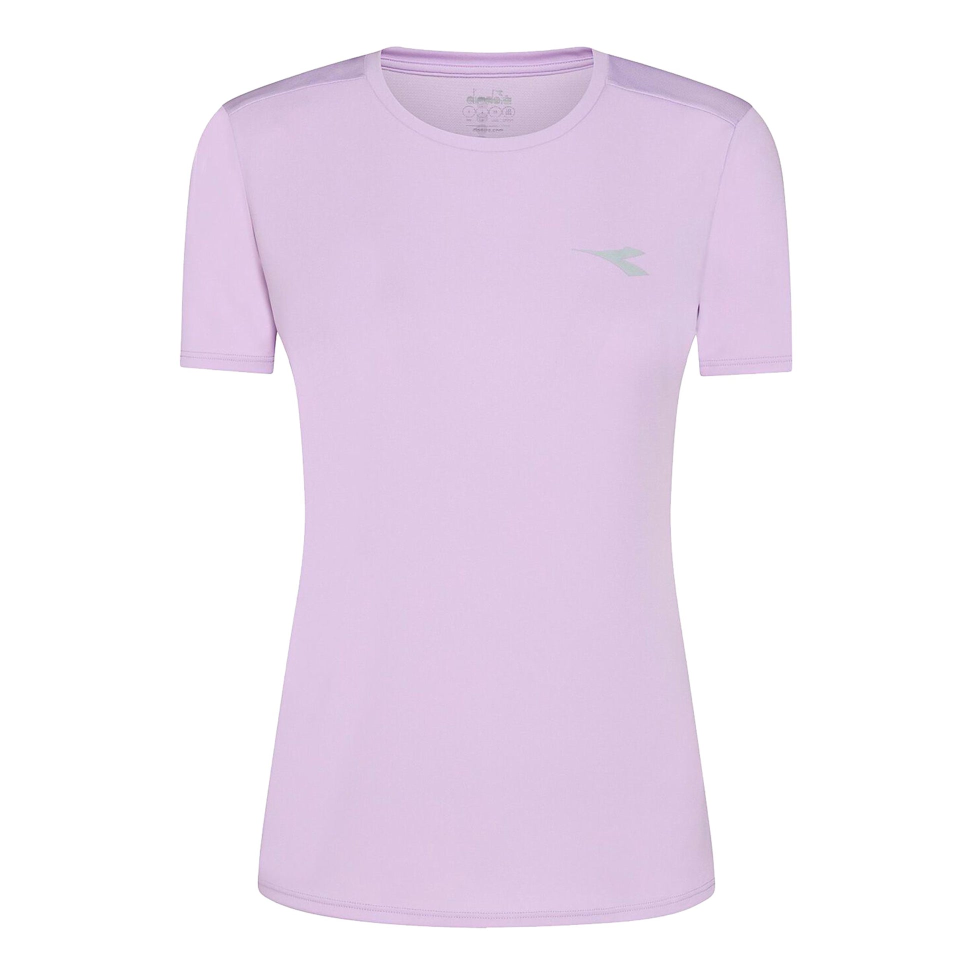 Diadora Run Camiseta de manga corta Mujeres - morado