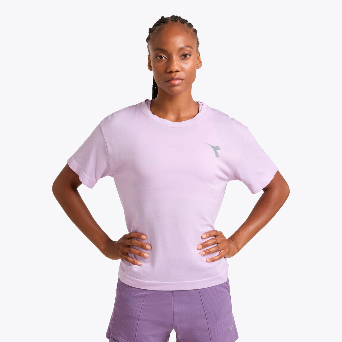 Diadora Stratouno Camiseta de tirantes Mujeres - morado