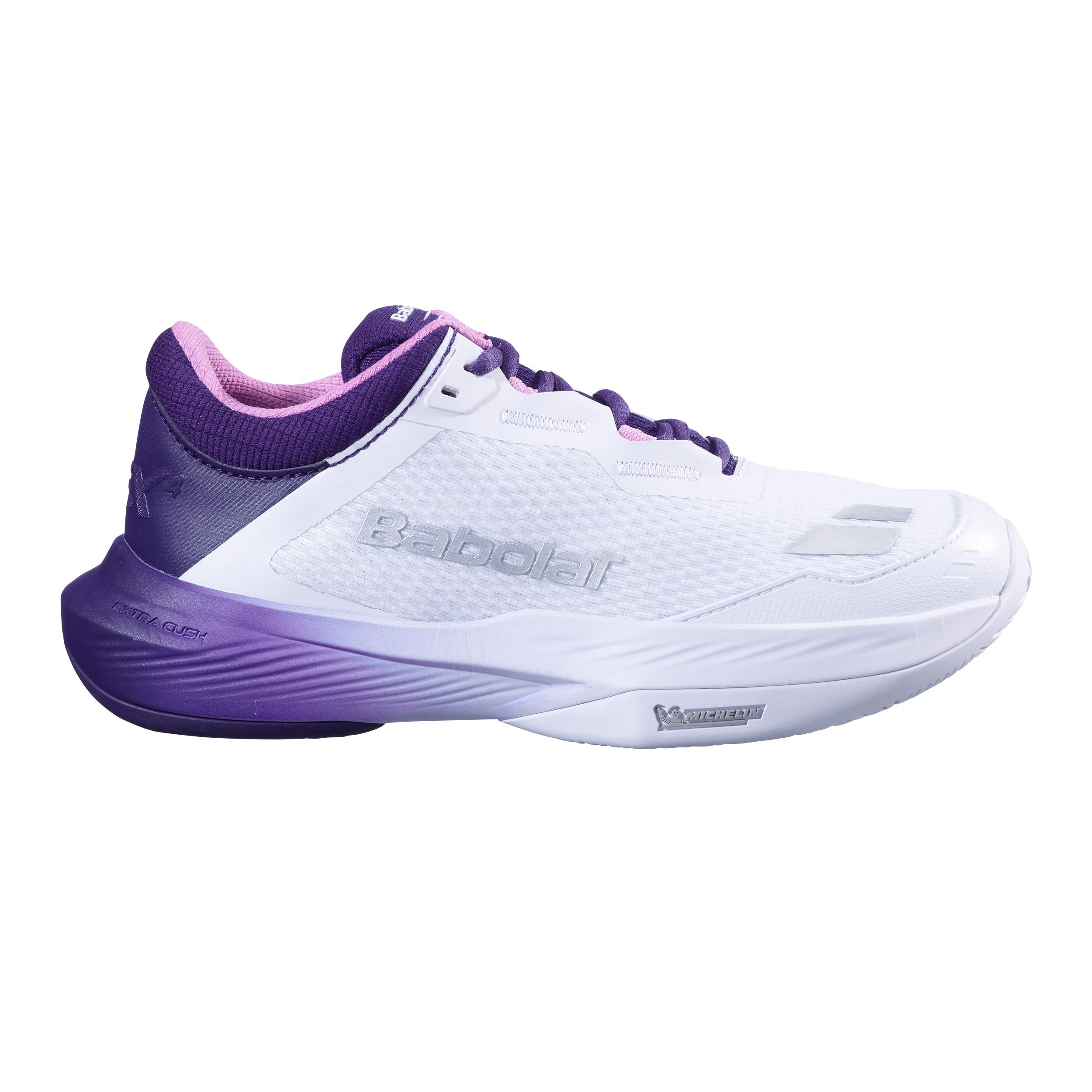 Babolat SFX 4 Zapatilla todas las superficies Mujeres - blanco, lila