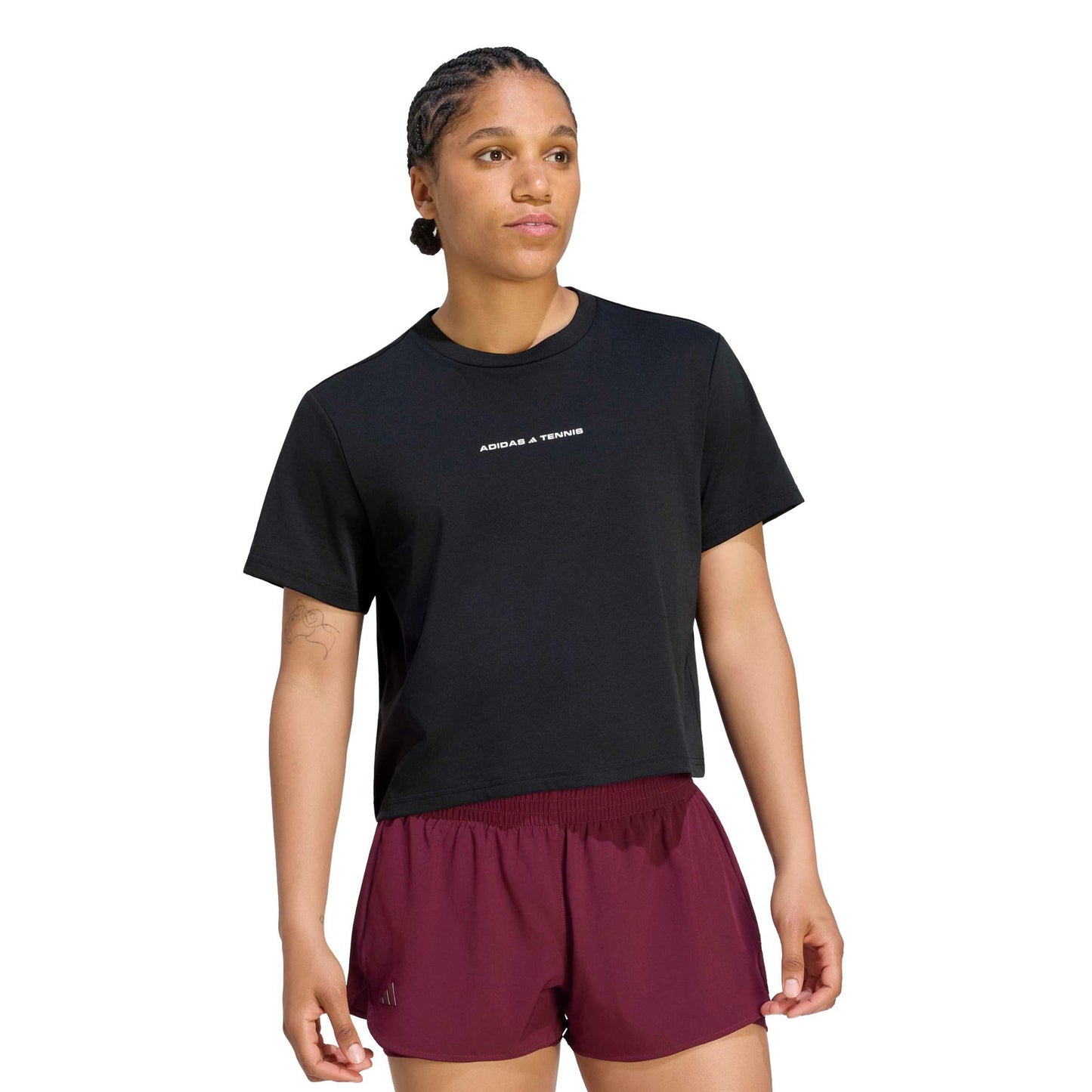 adidas Graphic Camiseta de manga corta Mujeres - negro, blanco