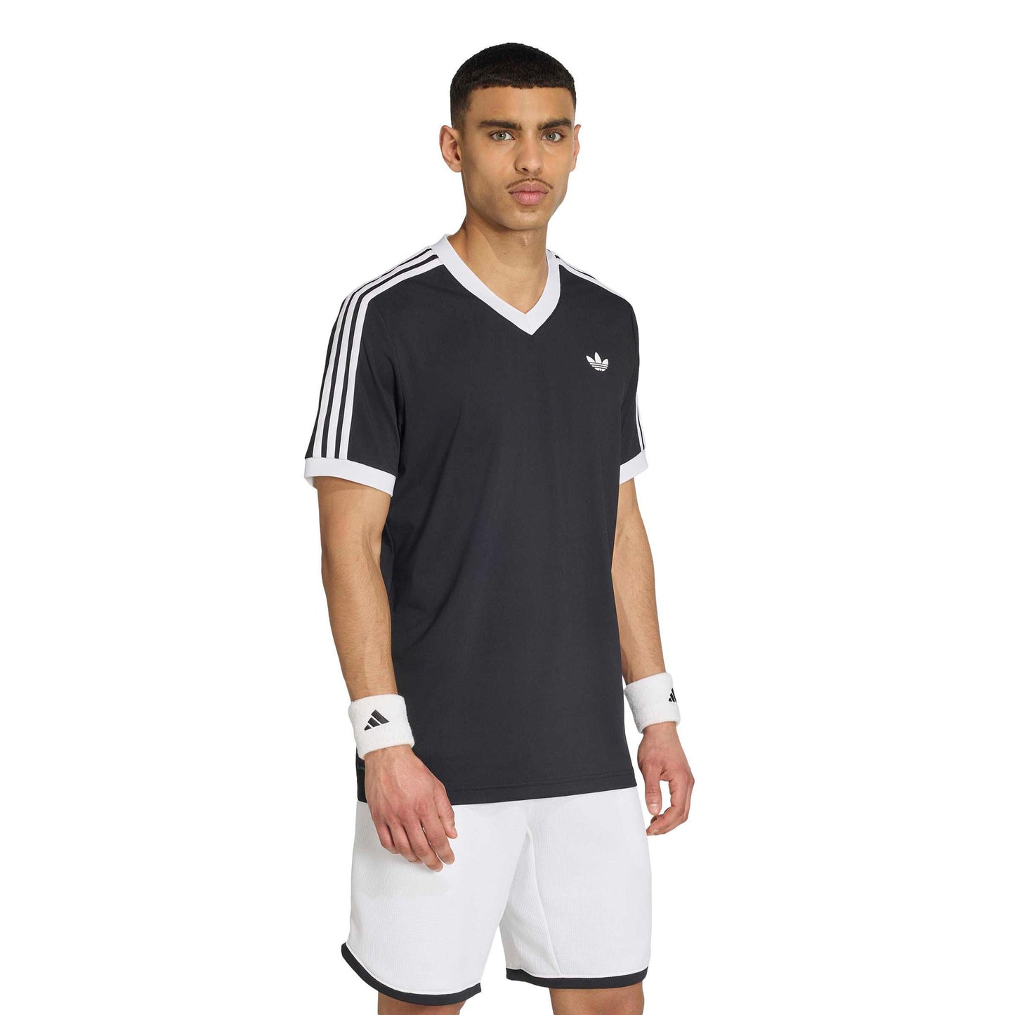adidas Classics Camiseta de manga corta Hombres - negro, blanco