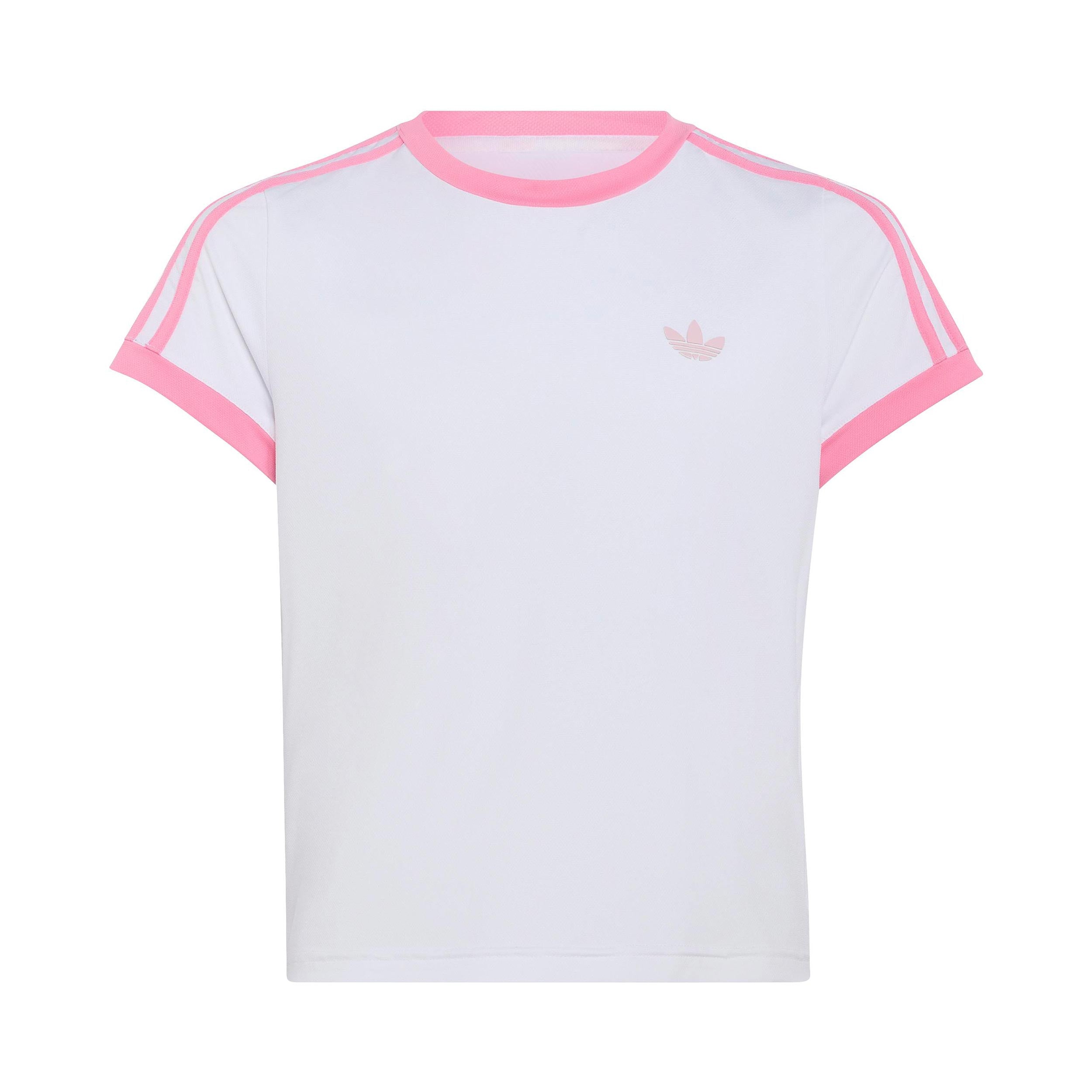 adidas Classics Camiseta de manga corta Niños - blanco, rosa