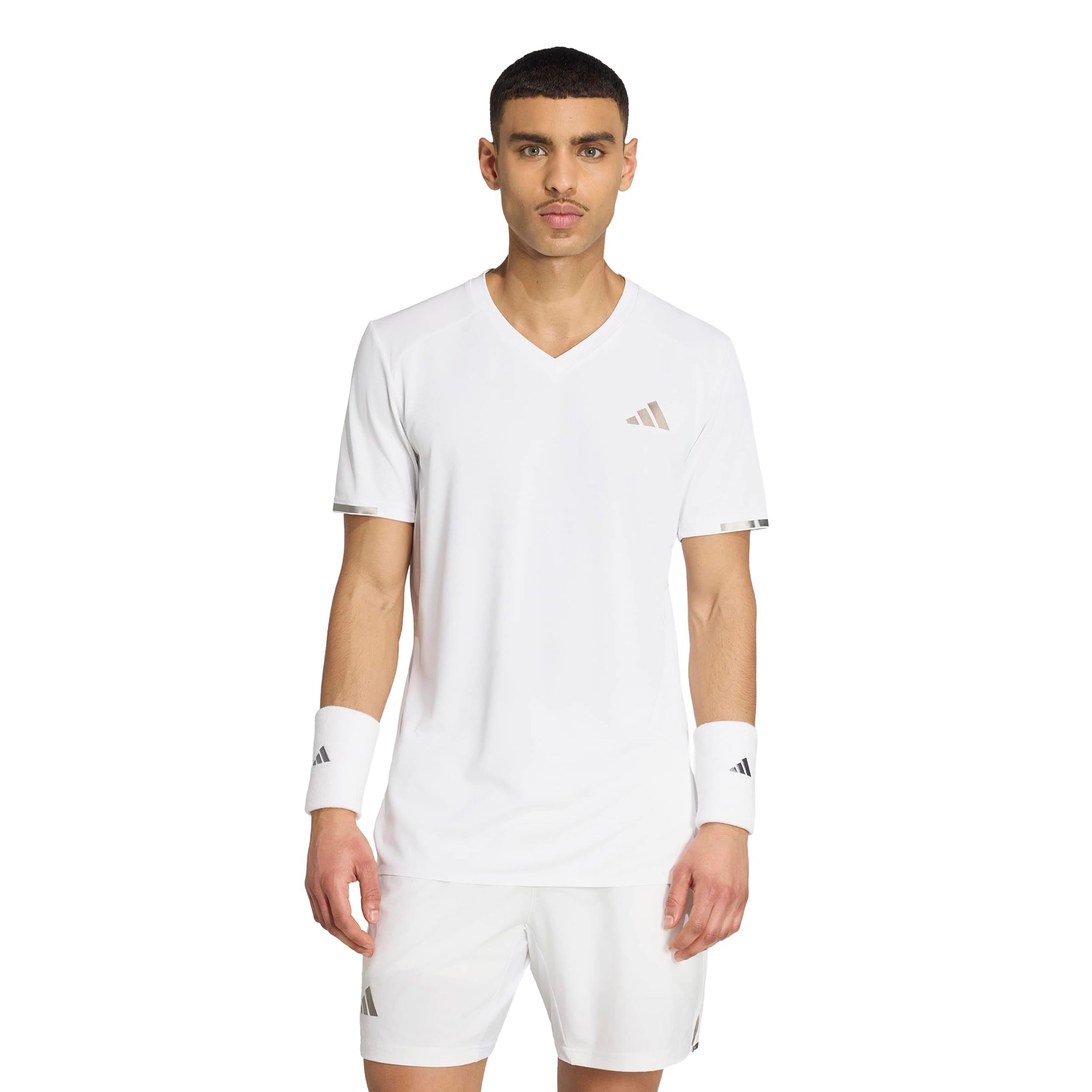 adidas Freelift Pro Camiseta de manga corta Hombres - blanco, plateado