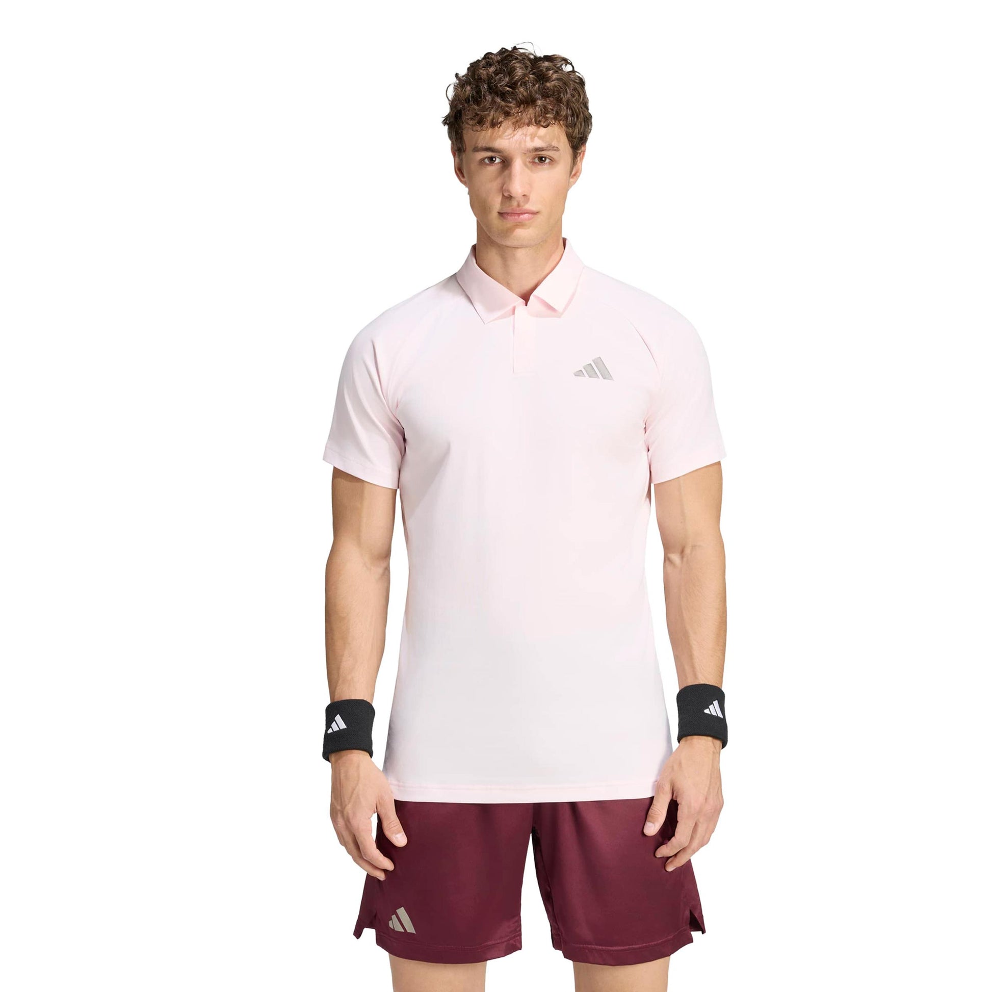 adidas Freelift Pro Polo Hombres - rosa pastel