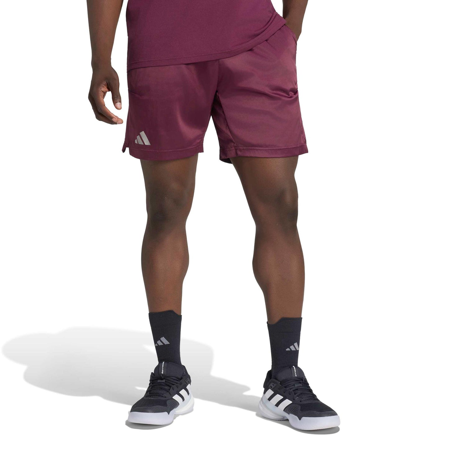 adidas Ergo Pro Shorts Hombres - rojo vino