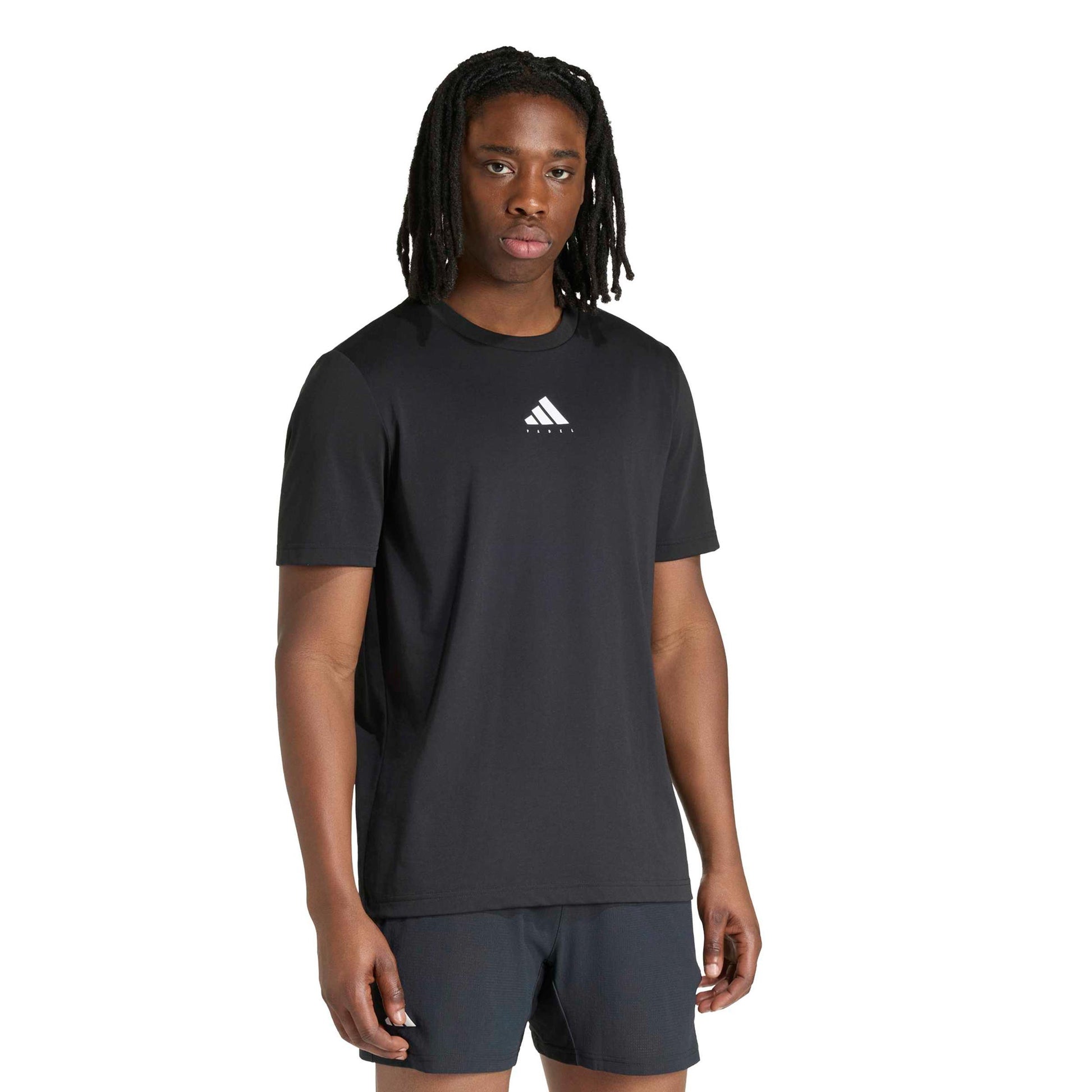 adidas Graphic Camiseta de manga corta Hombres - negro, blanco