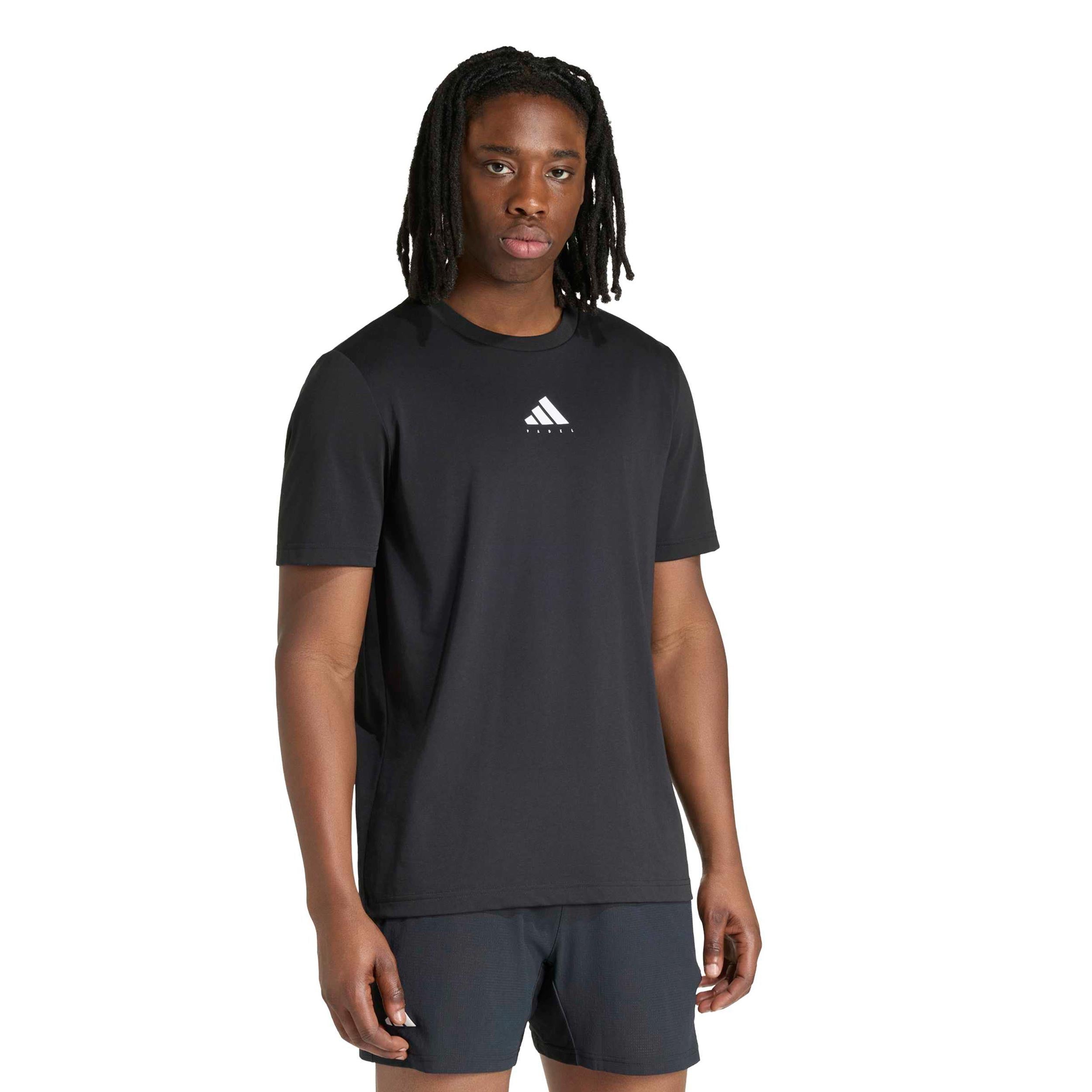 adidas Graphic Camiseta de manga corta Hombres - negro, blanco