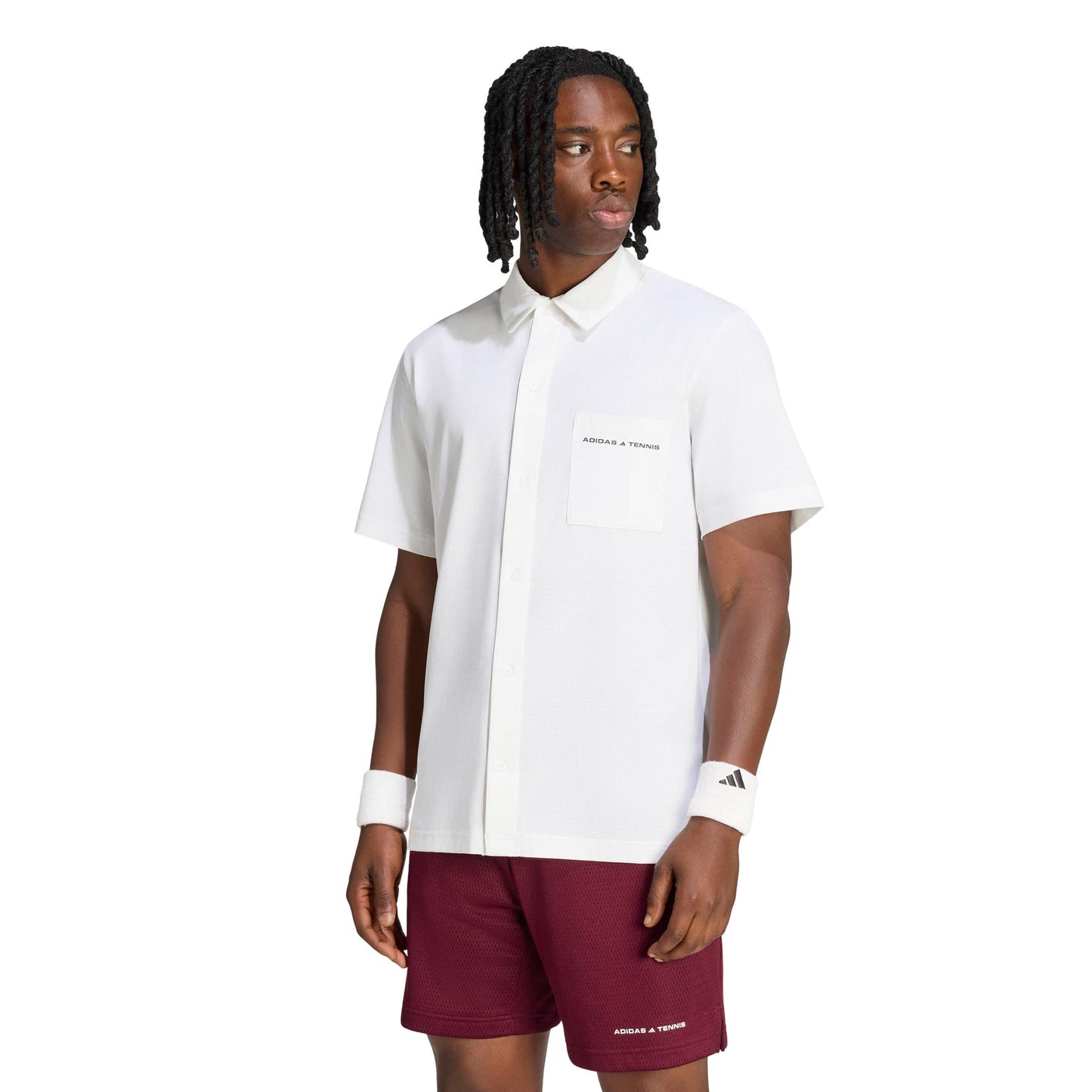 adidas Polo Hombres - blanco