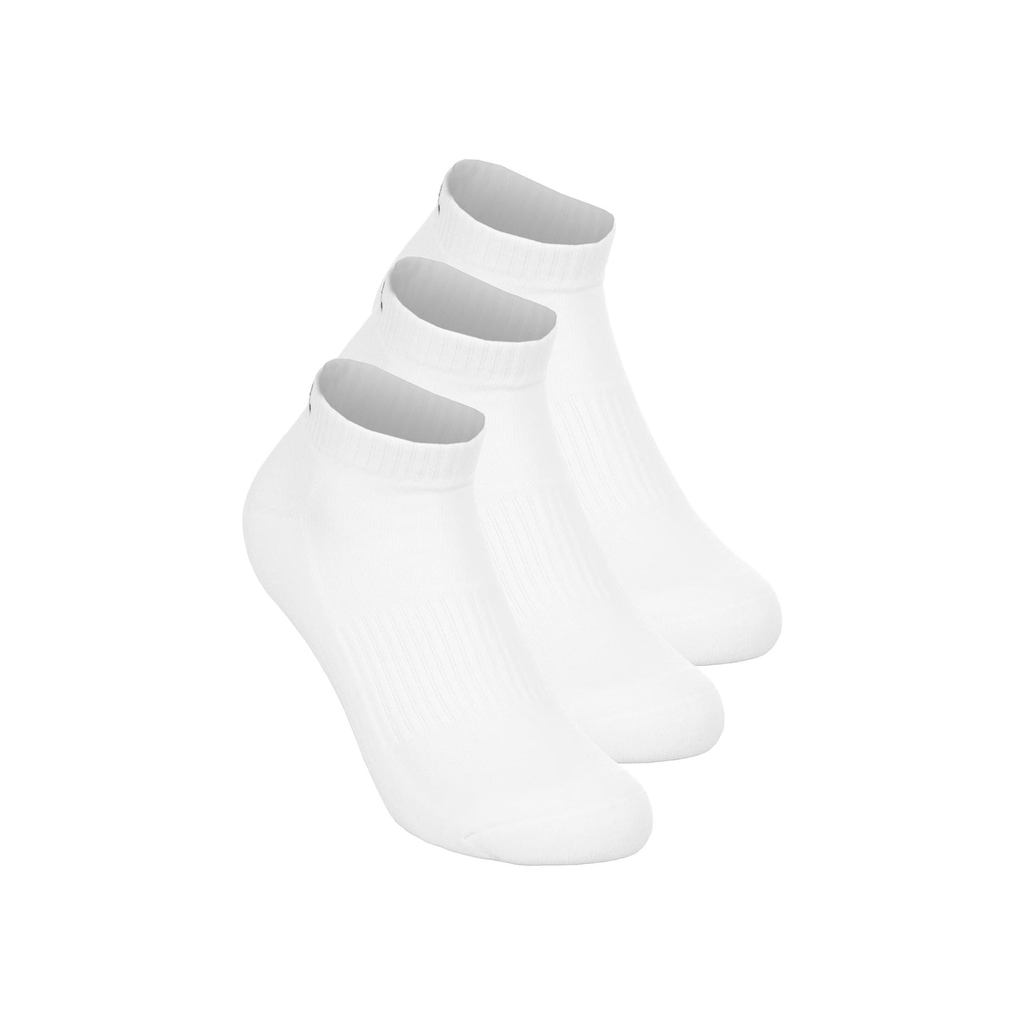 Padel-Point Padel Calcetines de tenis Pack de 3 Unisex - blanco