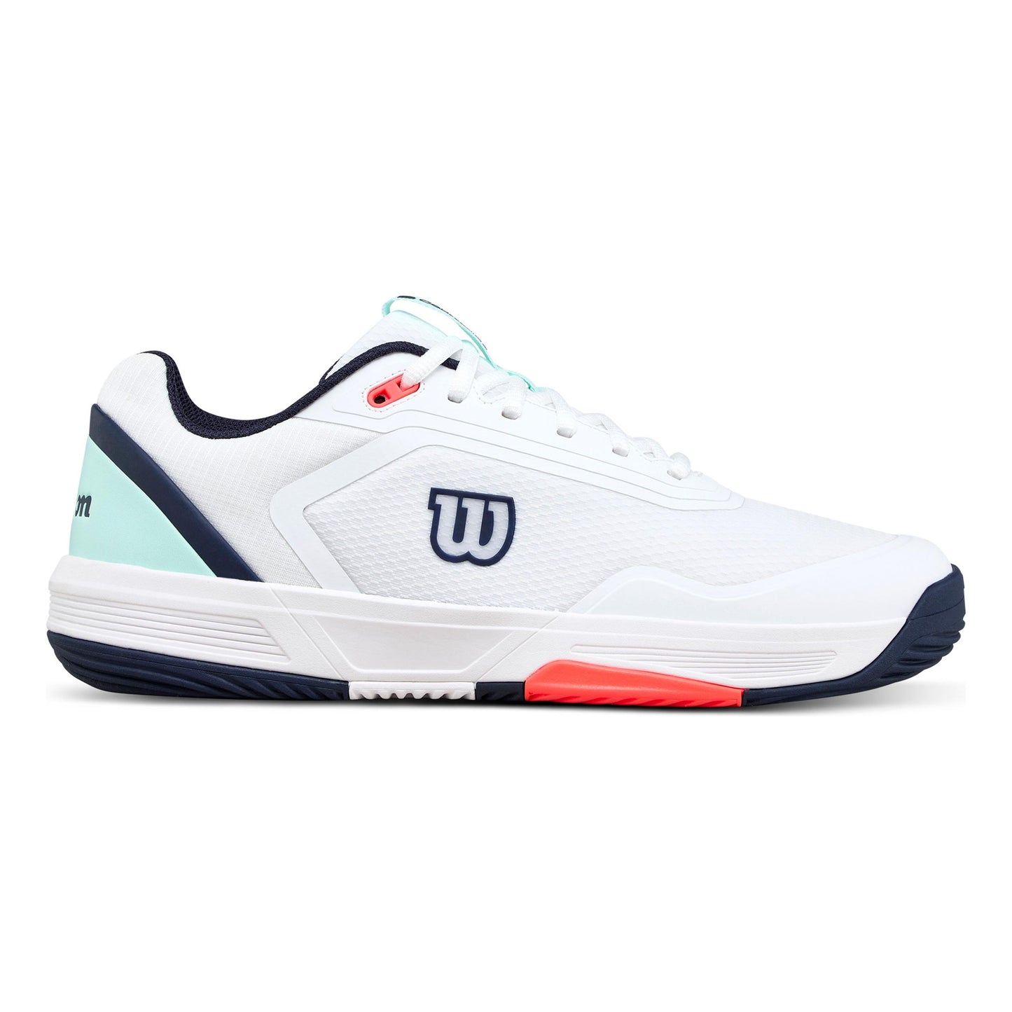 Wilson Courtglide Zapatilla de pádel Hombres - blanco, turquesa