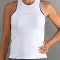 ESSENTIAL Camiseta de tirantes Mujeres - blanco, azul