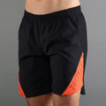 PHOENIX Shorts Hombres - negro, naranja