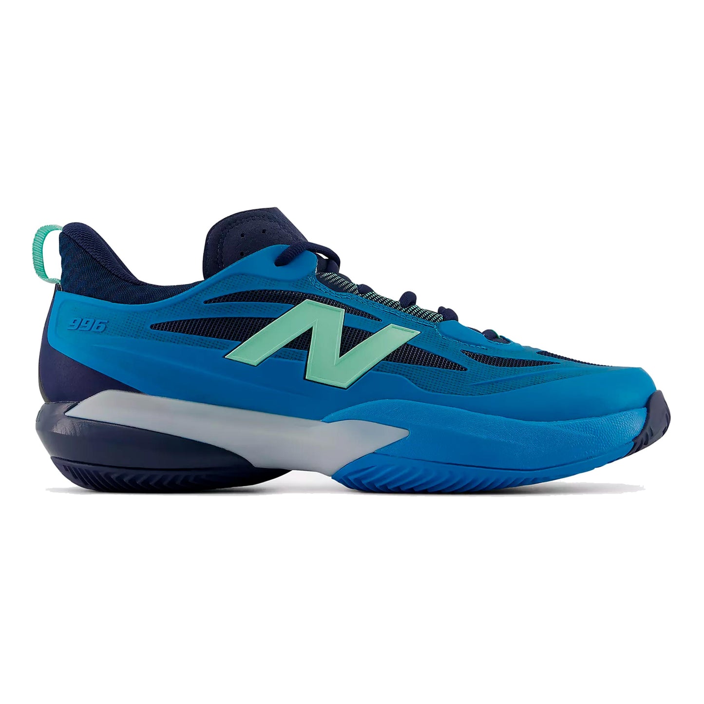 New Balance 996v7 Zapatilla tierra batida Hombres - turquesa, azul oscuro