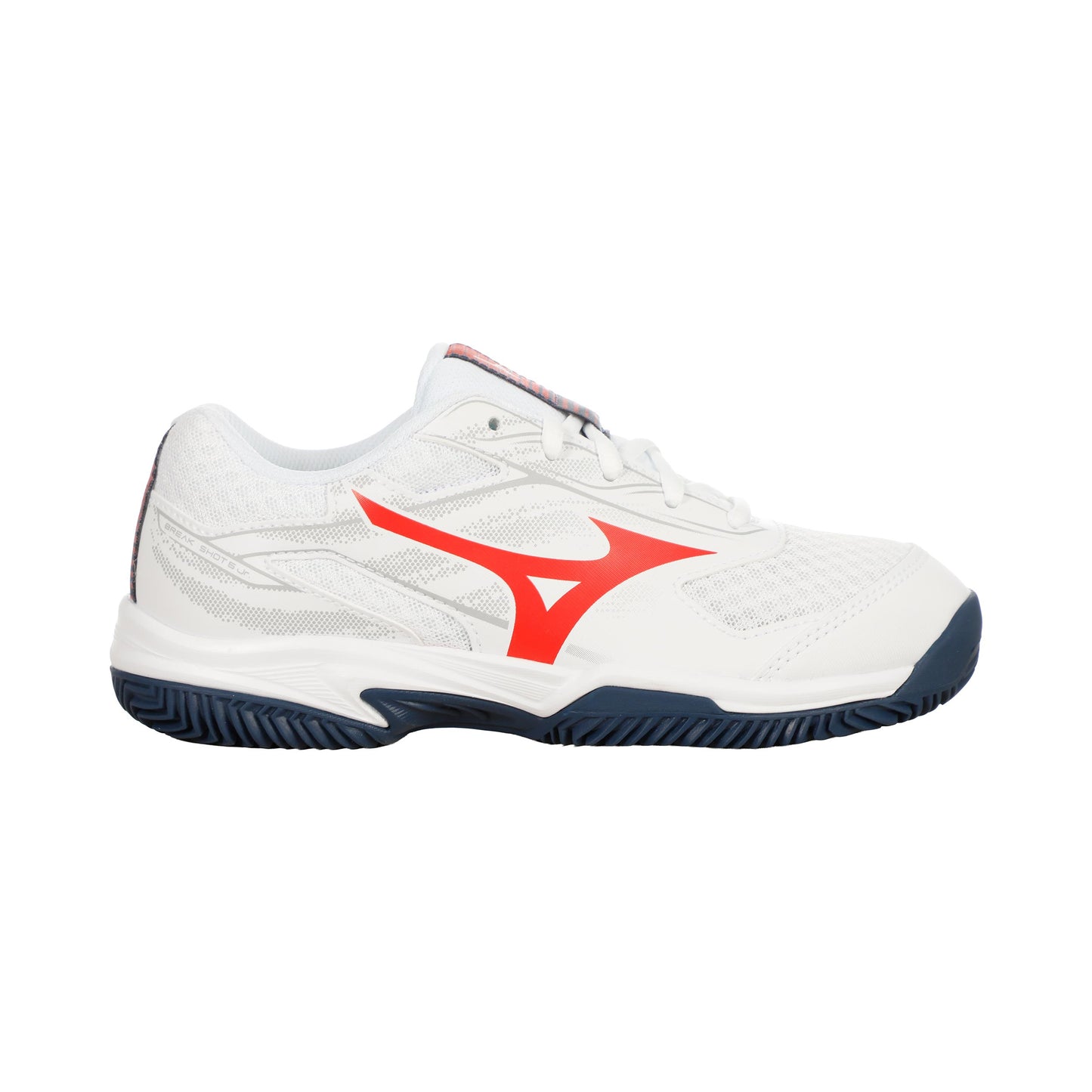 Mizuno Break Shot 5 Zapatilla tierra batida Niños - blanco, naranja