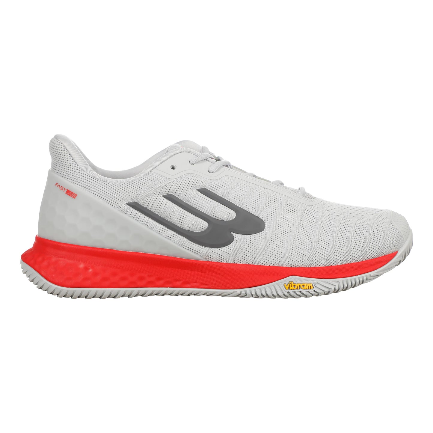 Bullpadel X-Plo Zapatilla de pádel Hombres - gris, rojo