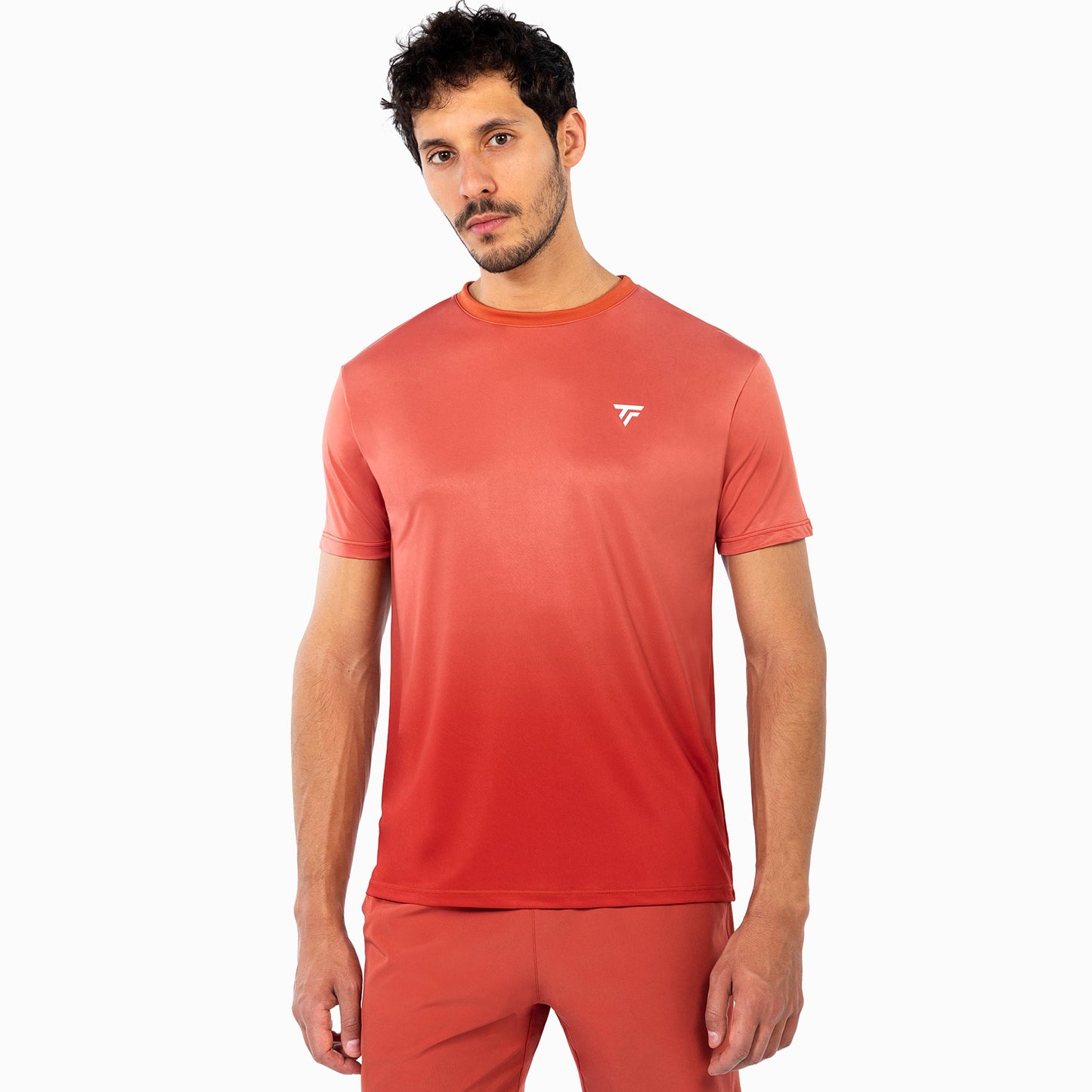 Tecnifibre X-Loop Camiseta de manga corta Hombres - rojo anaranjado
