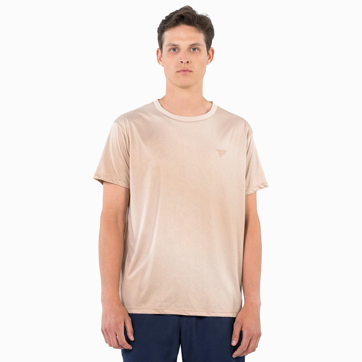 Tecnifibre X-Loop Camiseta de manga corta Hombres - beige