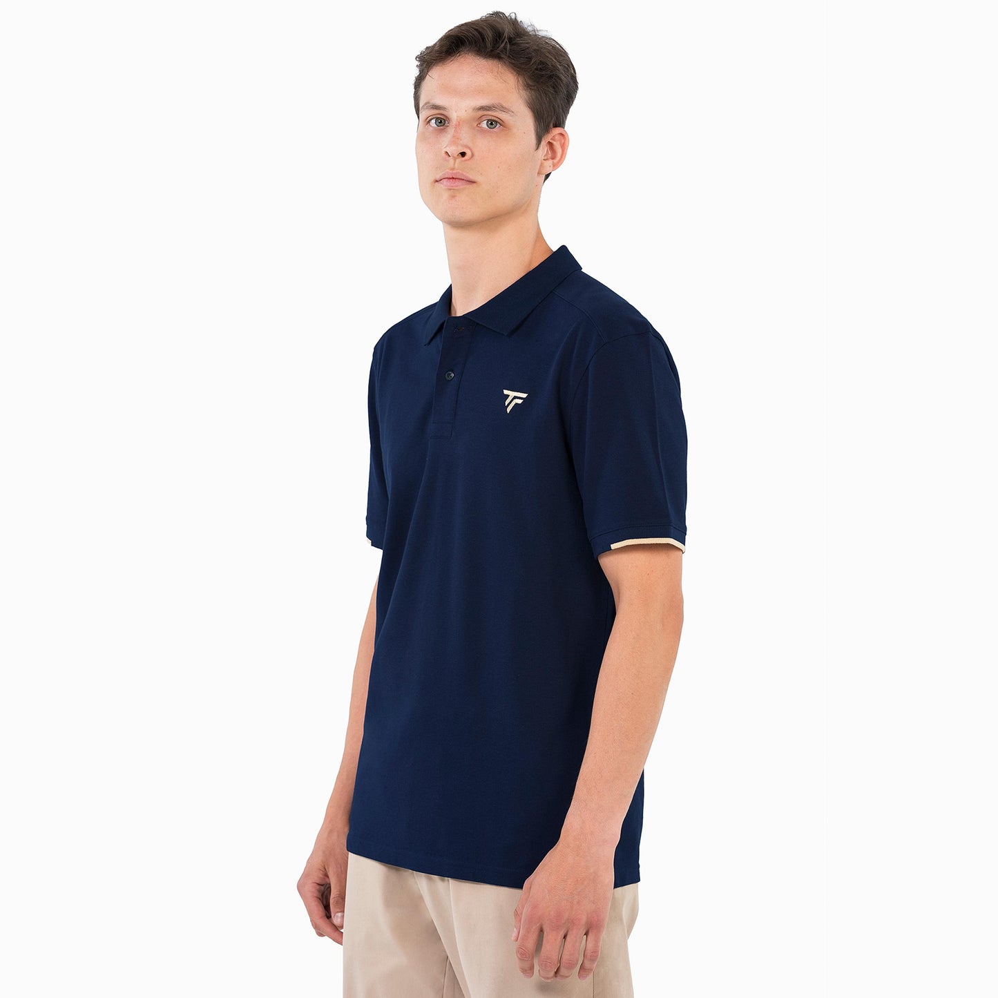 Tecnifibre Pique Camiseta de manga corta Hombres - azul oscuro