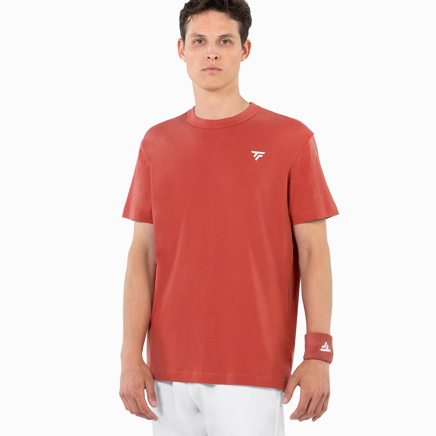 Tecnifibre Graphic Camiseta de manga corta Hombres - rojo anaranjado