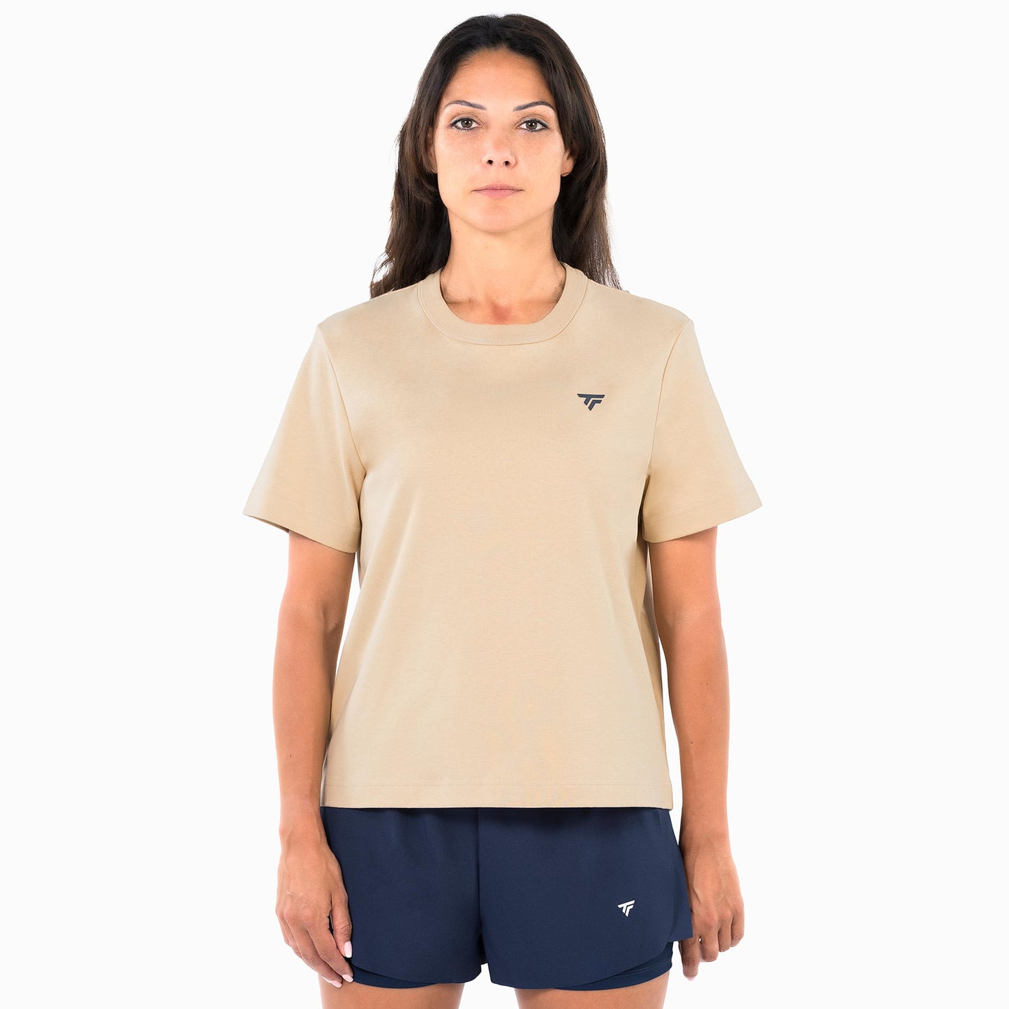 Tecnifibre Graphic Camiseta de manga corta Mujeres - beige