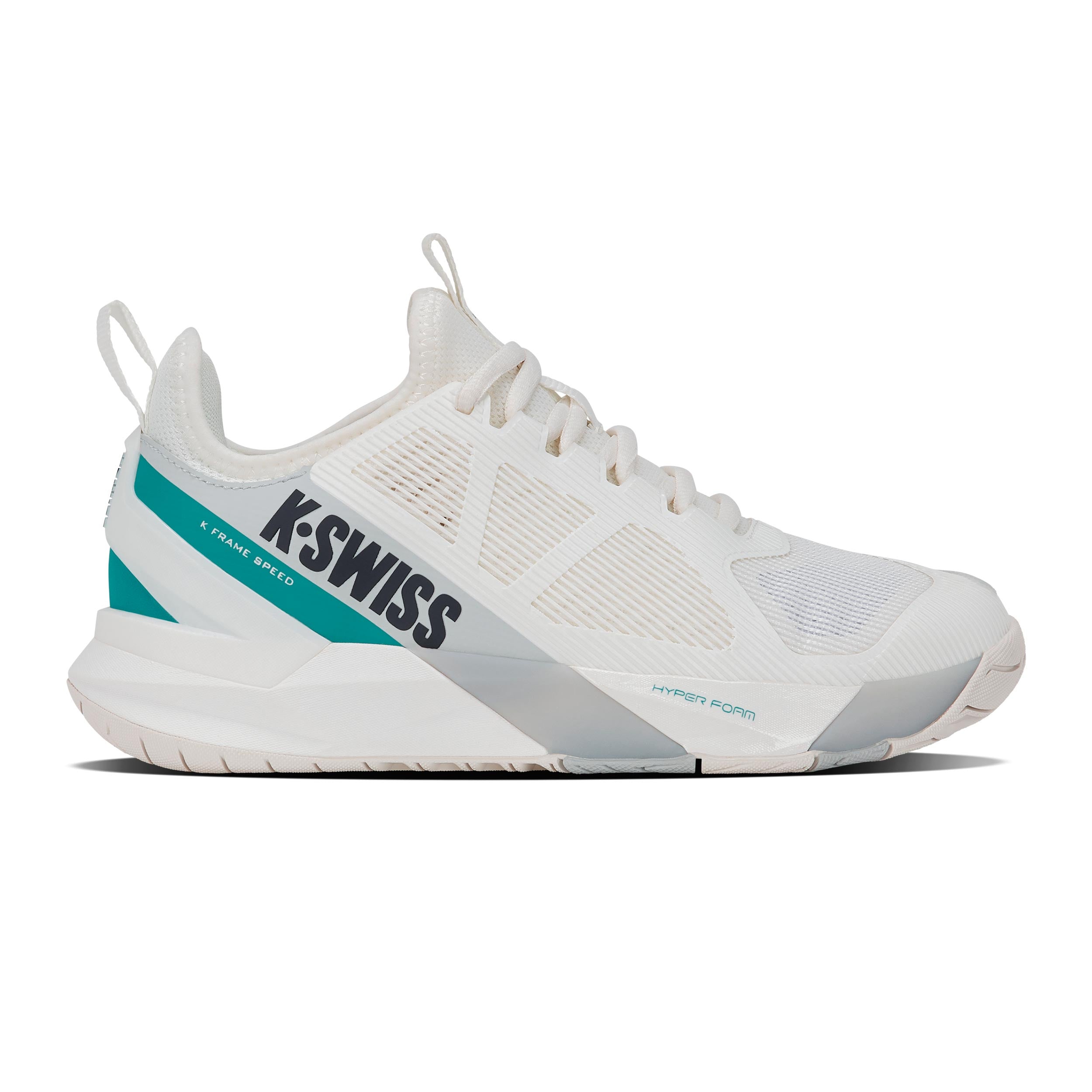 K-Swiss K-Frame Speed Zapatilla todas las superficies Mujeres - blanco, turquesa