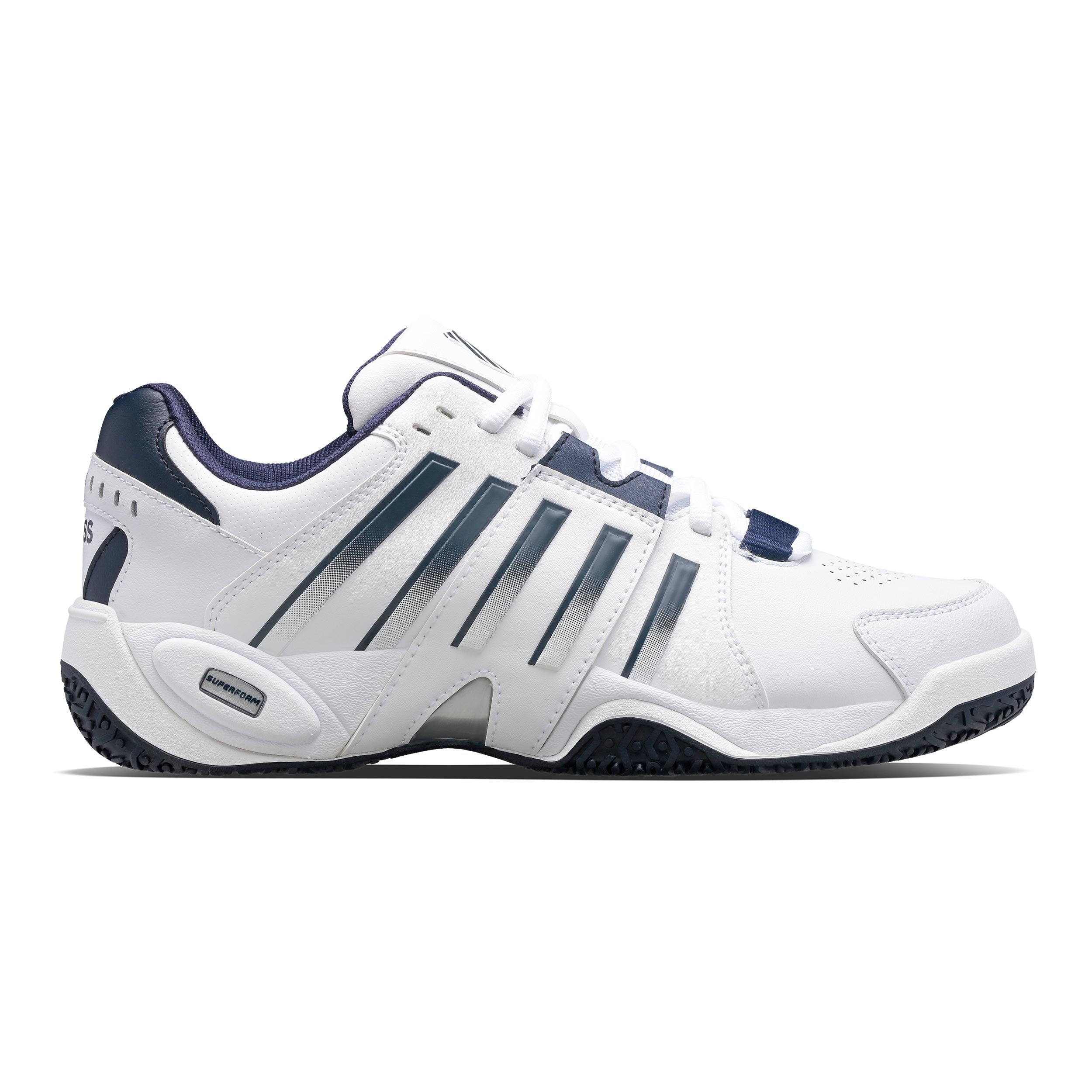 K-Swiss Accomplish IV Omni Zapatilla todas las superficies Hombres - blanco, azul oscuro