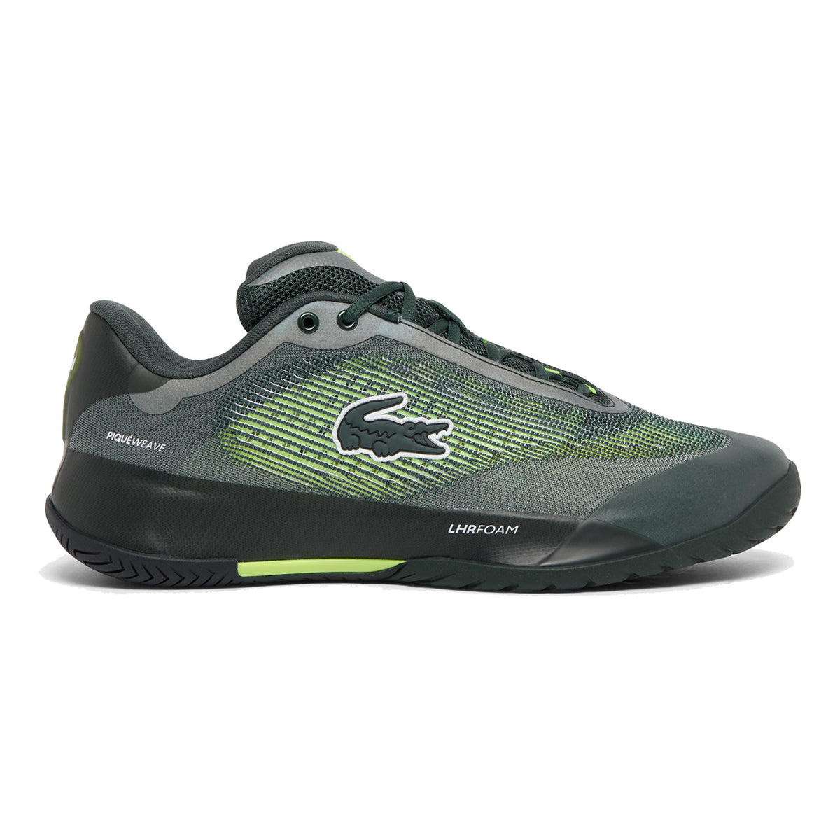 Lacoste Medvedev AG-LT Pro Zapatilla todas las superficies Hombres - verde oscuro, amarillo