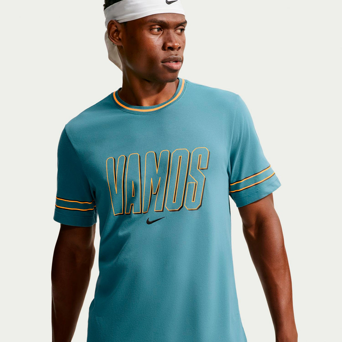 Nike Court Dri-Fit Camiseta de manga corta Hombres - color petróleo