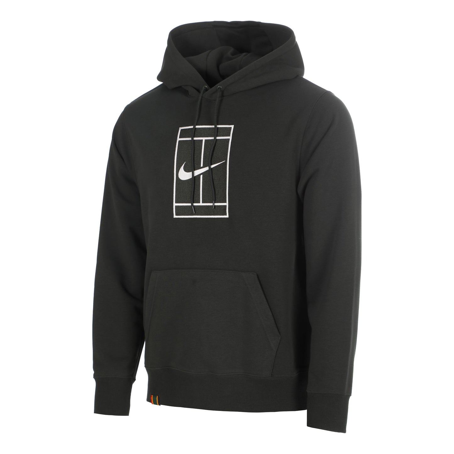 Nike Court Sudadera con capucha Hombres - gris oscuro