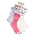 Elevated Crew Calcetines de tenis Pack de 6 Niños - multicolor, morado
