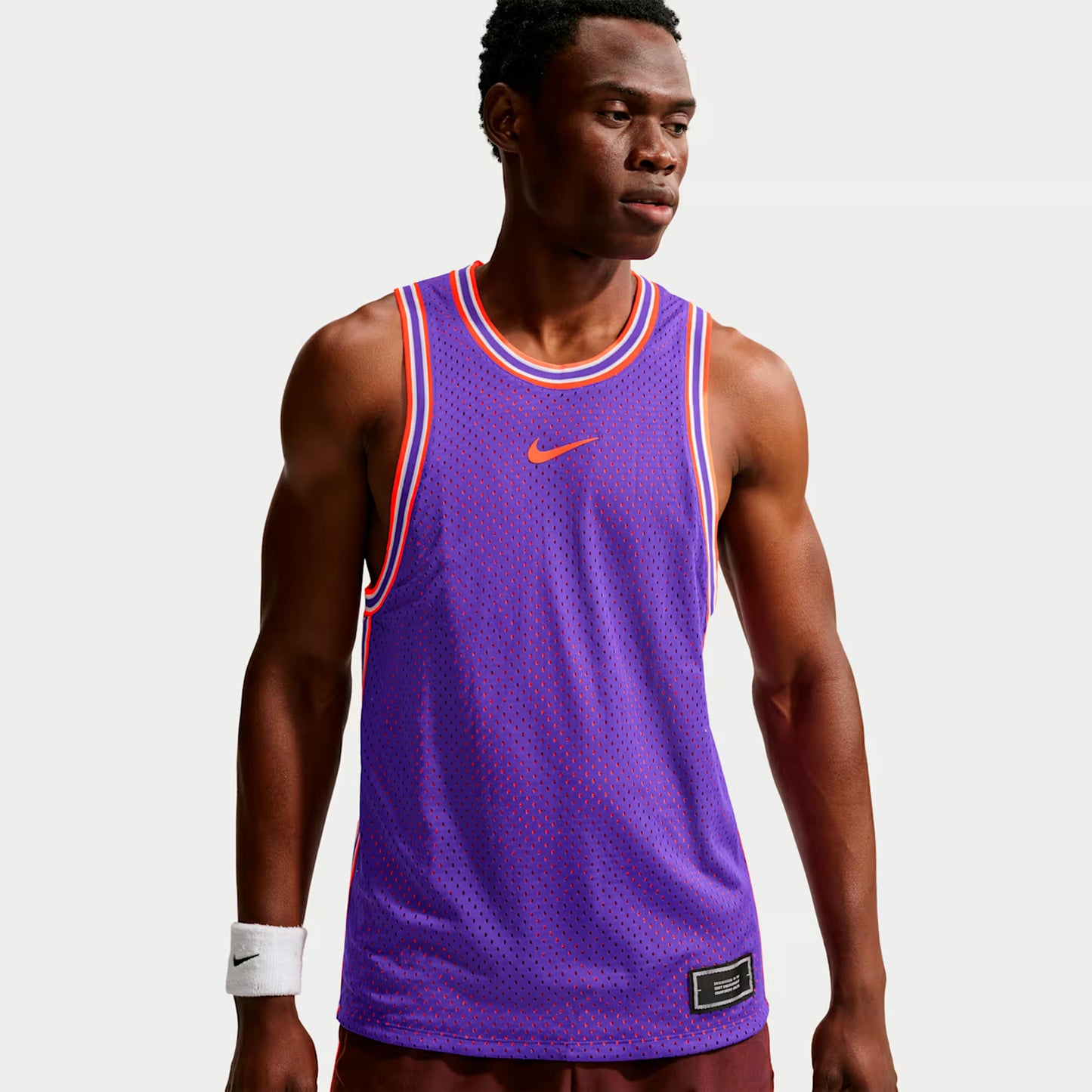 Nike Carlos Alcaraz Reversible Court Slam Camiseta de tirantes Hombres - lila, naranja