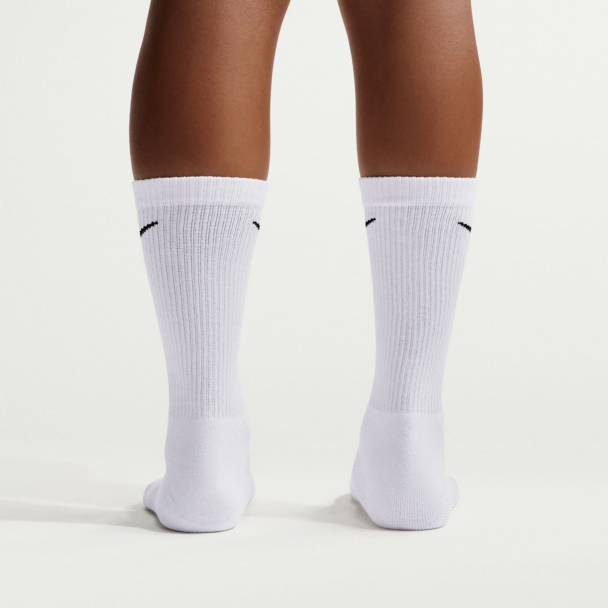 Nike Elevated Crew Calcetines de tenis Pack de 6 Unisex - blanco