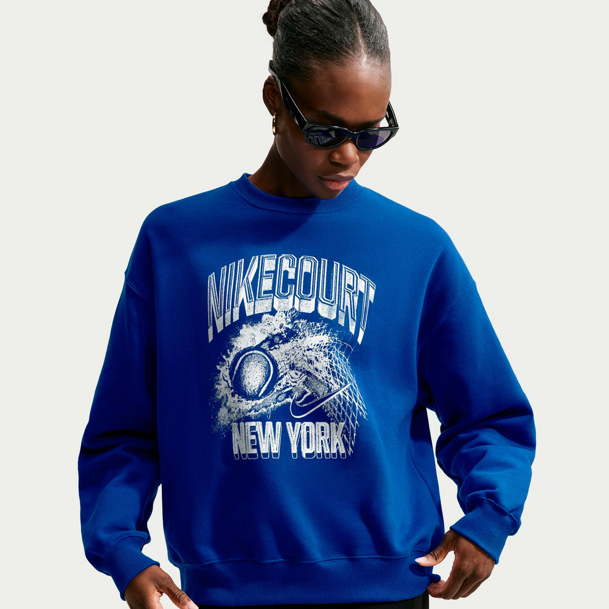 Nike Court Sudadera Mujeres - azul