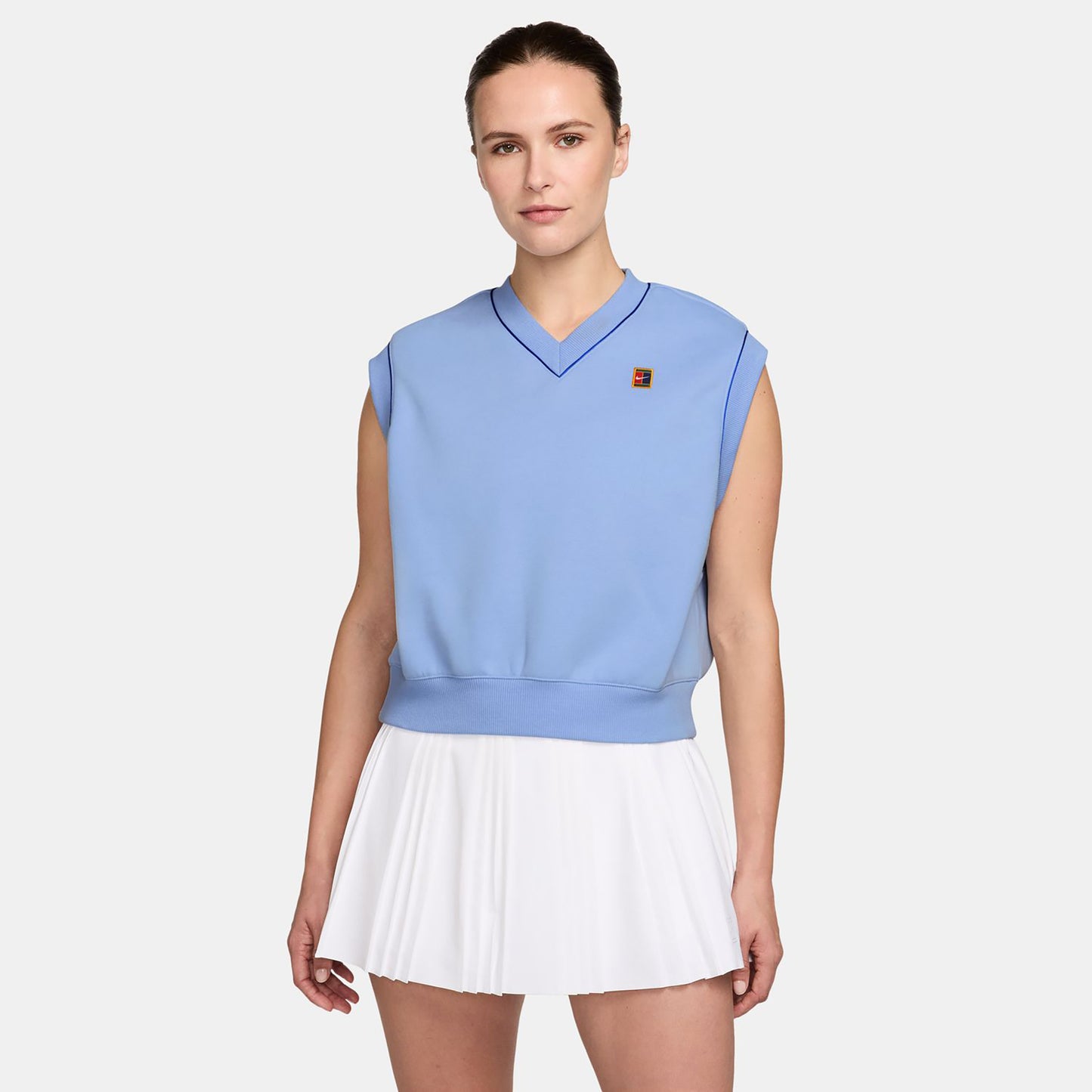 Nike Court Chaleco Mujeres - azul claro