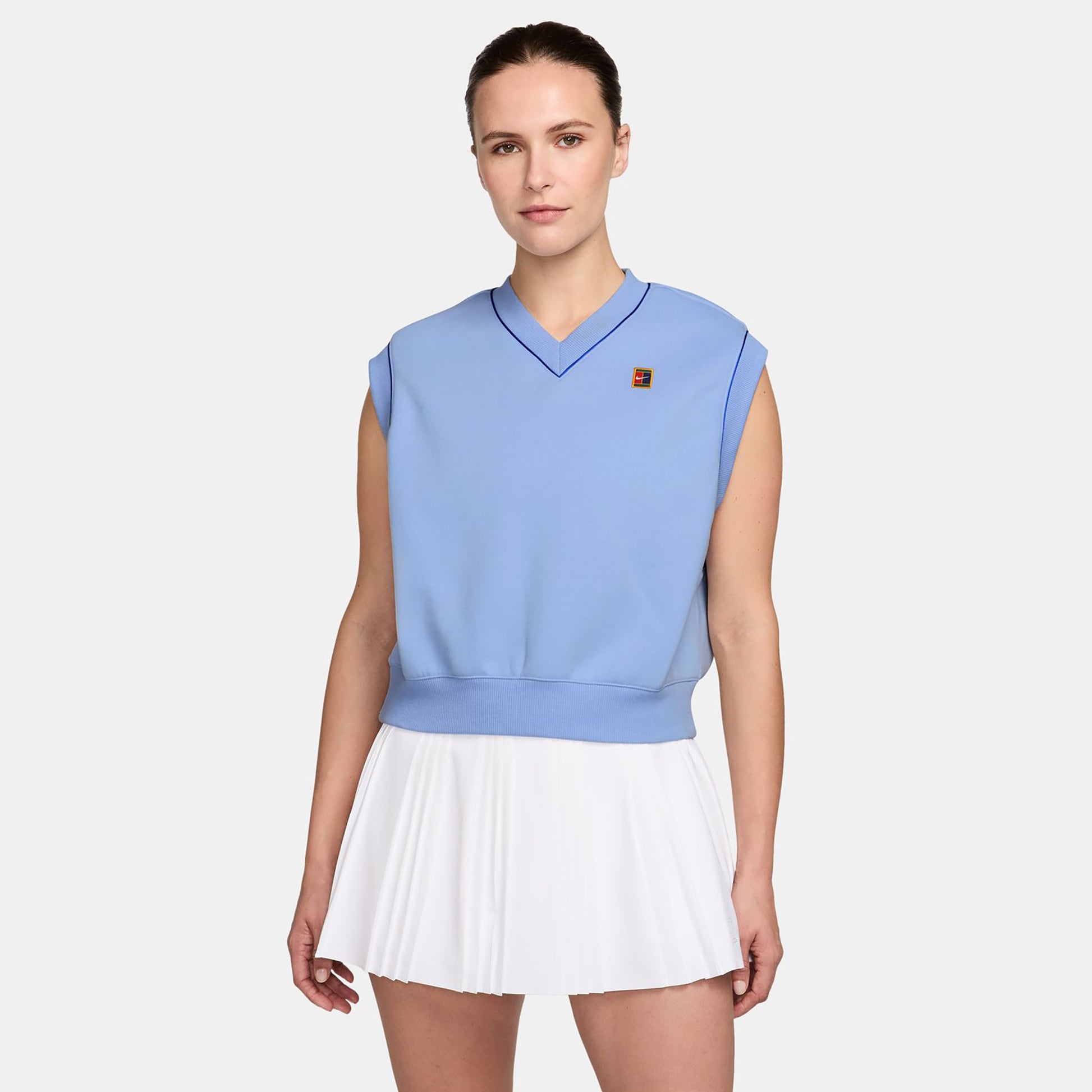 Nike Court Chaleco Mujeres - azul claro