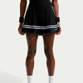Court Slam Falda Mujeres - negro, blanco