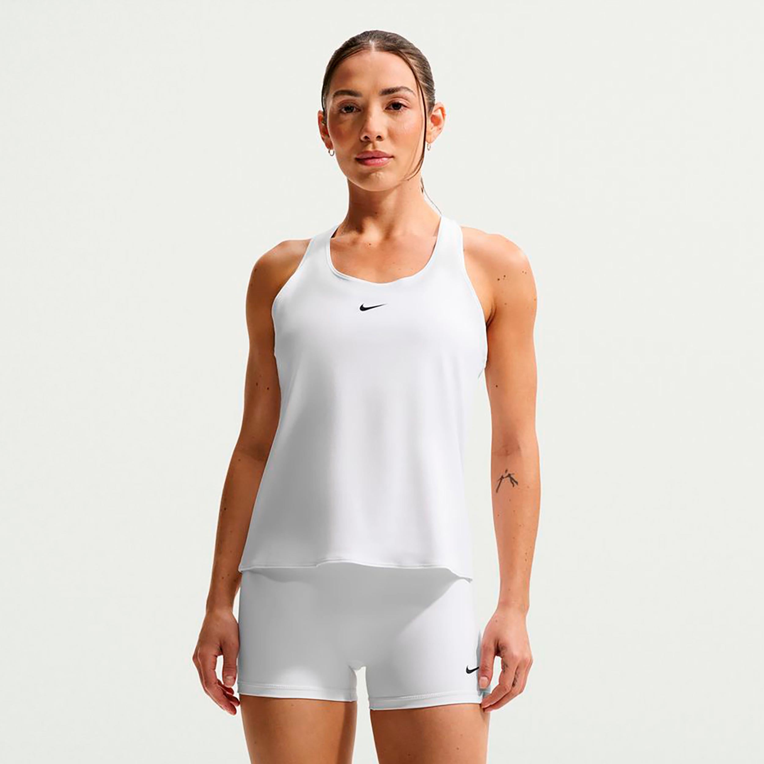 Nike Pro Camiseta de tirantes Mujeres - blanco