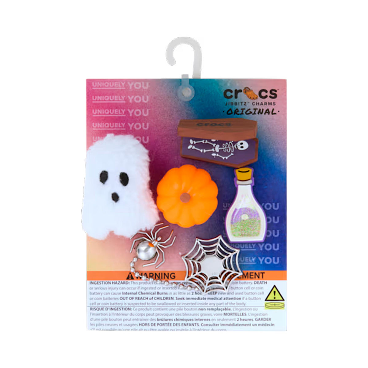 Crocs Spooky Halloween Sonstiges Unisex - blanco, naranja